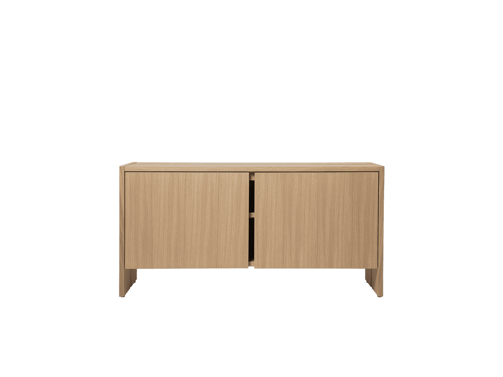Ferm Living Parcel Hallway Cabinet - Low - Natural Oak