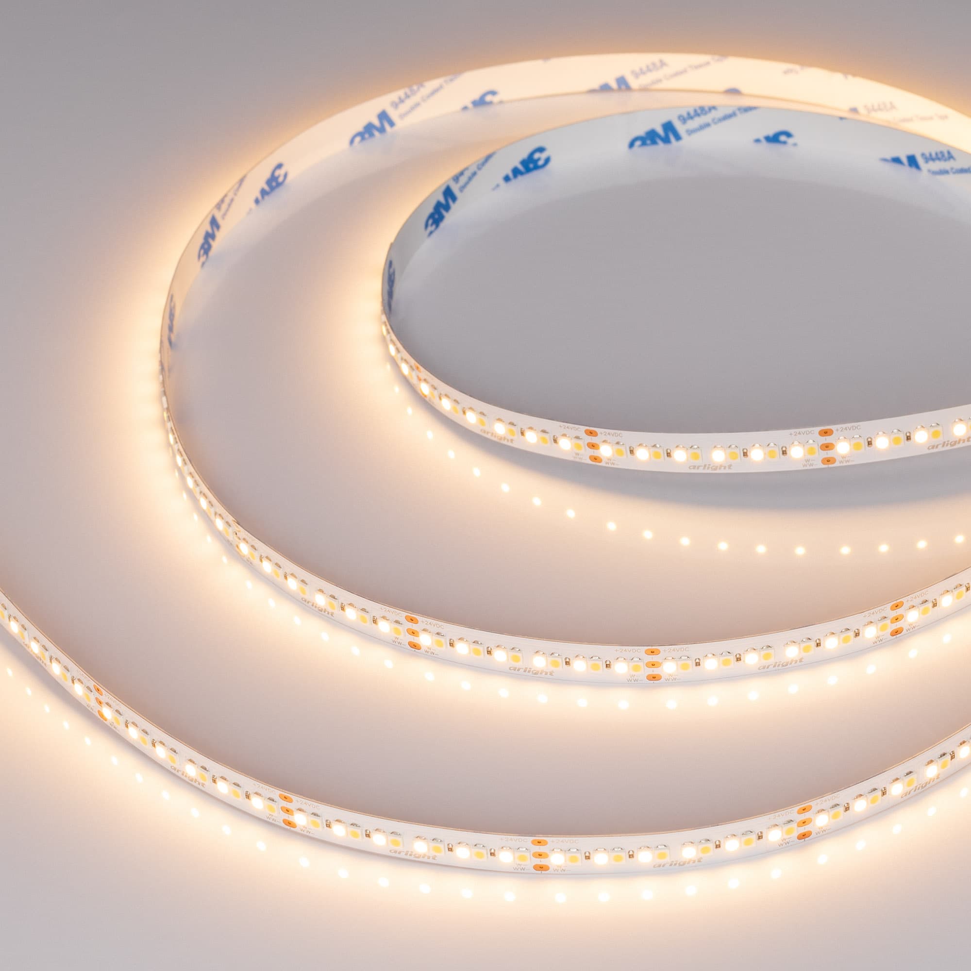 Светодиодная лента RT-A240-10mm 24V White-MIX (19.2 W/m, IP20, 3528, 5m) (Arlight, Изменяемая ЦТ) 025210(2) — фото 6