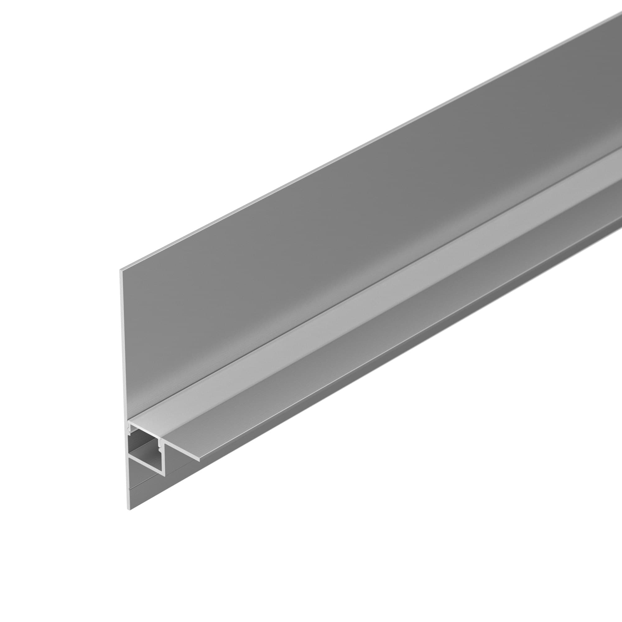 Профиль ARH-PLINTUS-F-2000 ANOD (Arlight, Алюминий) 030931 — фото 1