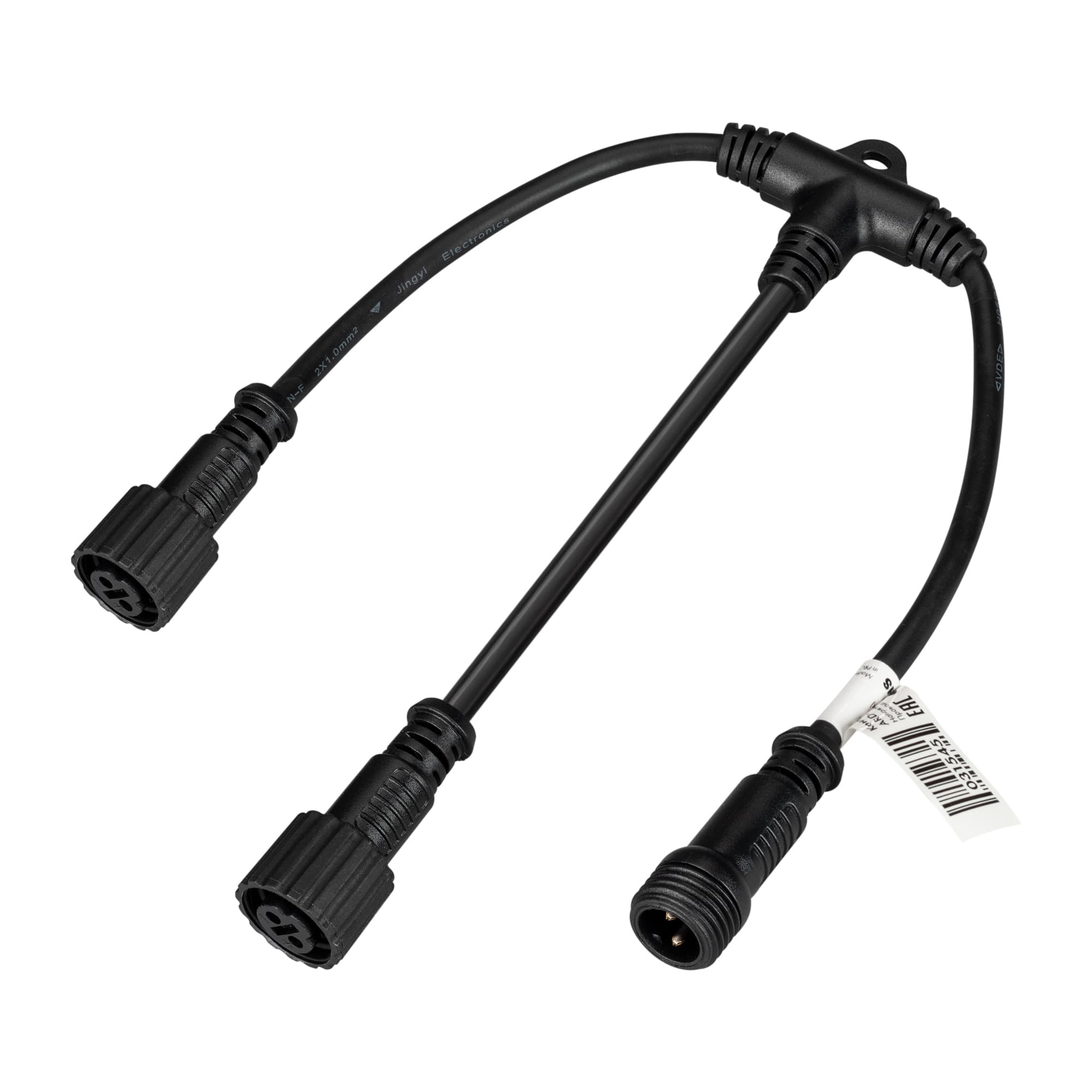 Arlight Коннектор питания ARD-PRO-T-SPI Black (Ardecoled, Закрытый) 031545