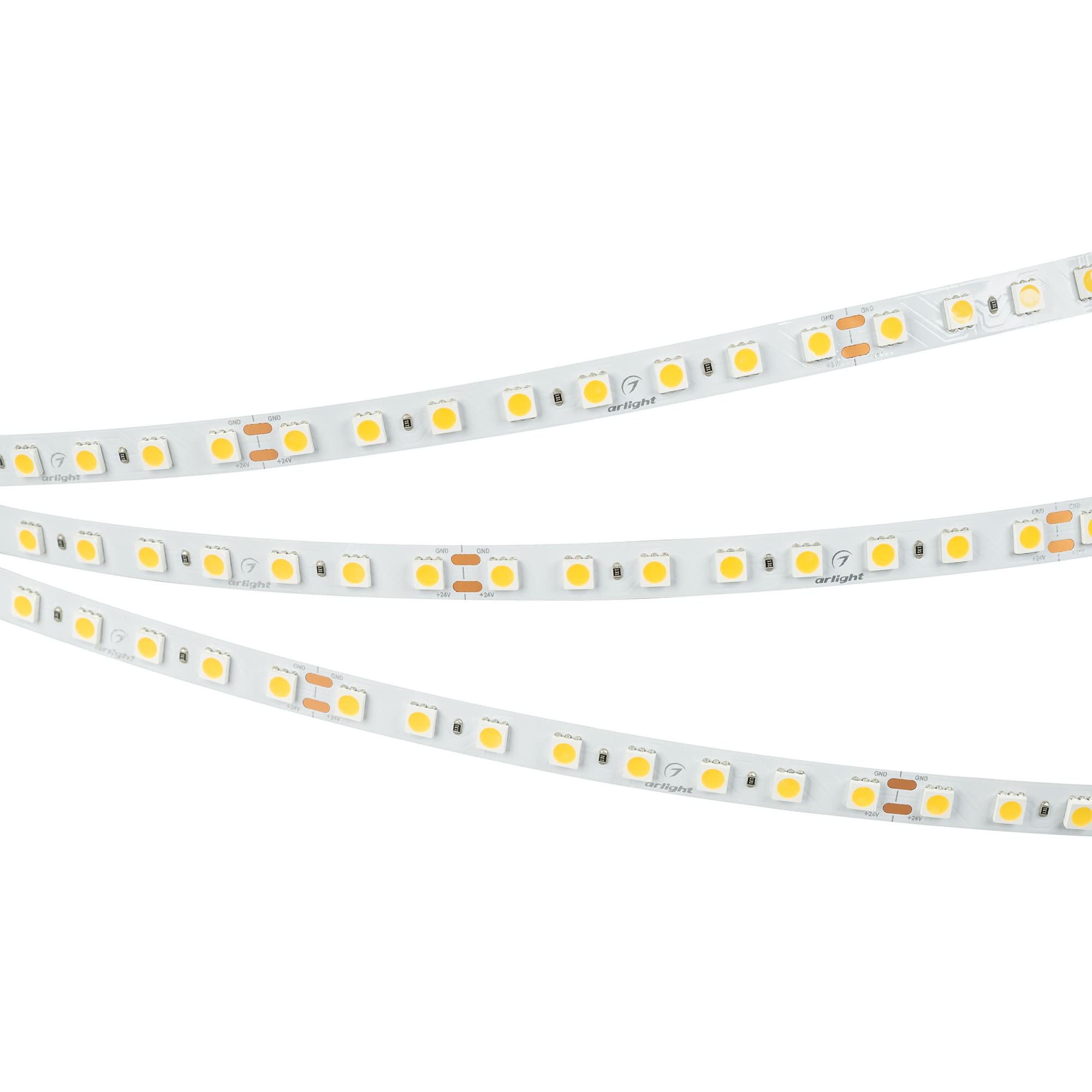Светодиодная лента UL-B80-10mm 24V Warm2700 (11 W/m, IP20, 5m) (Arlight, 7 лет) 041377 — фото 3