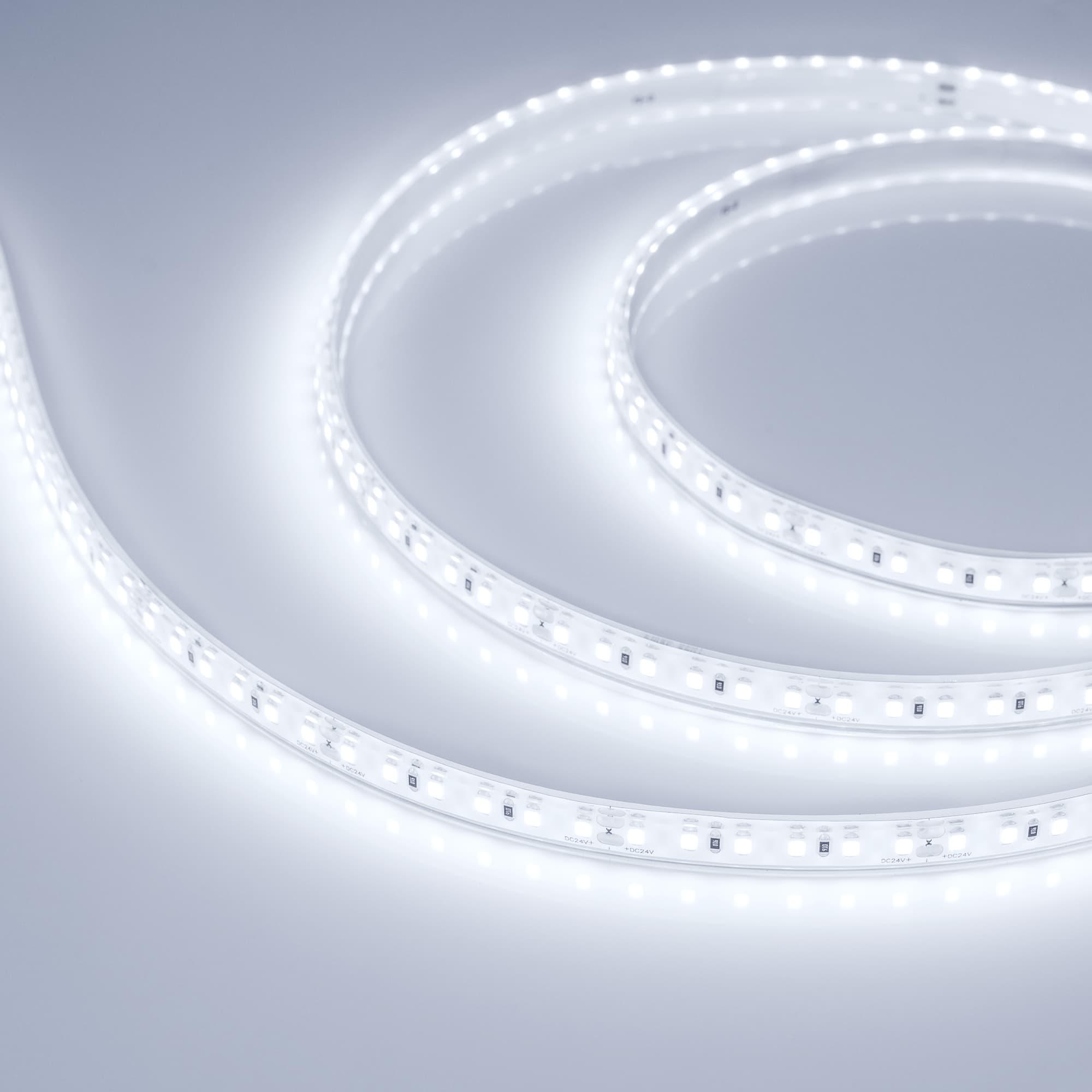Светодиодная лента герметичная RTW-PU-A120-10.5mm 24V Cool 8K (16.8 W/m, IP68, 2835, 5m) (Arlight, -) 029392(2) — фото 2
