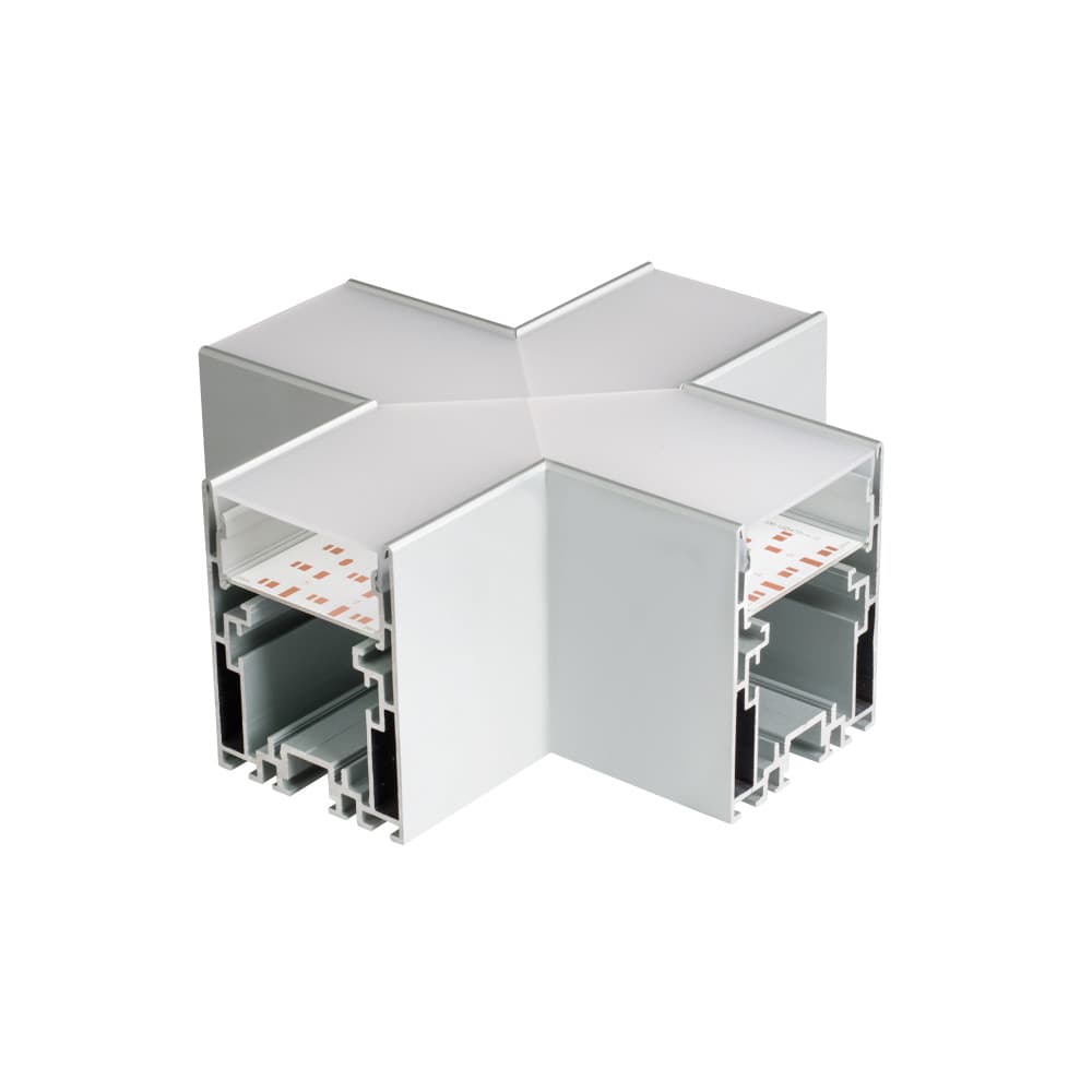 Угол S2-LINE-5470-X90 крестовой (Arlight, Металл) 021258 Arlight — фото 1