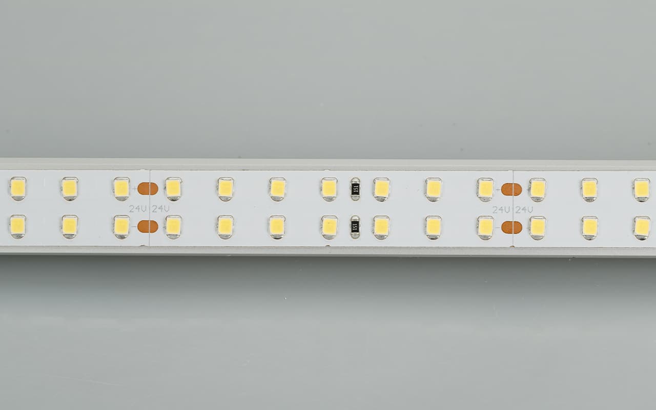 Светодиодная лента RT 2-5000 24V Warm2700 2x2 (2835, 980 LED, CRI98) (Arlight, 20 Вт/м, IP20) 025153 — фото 2