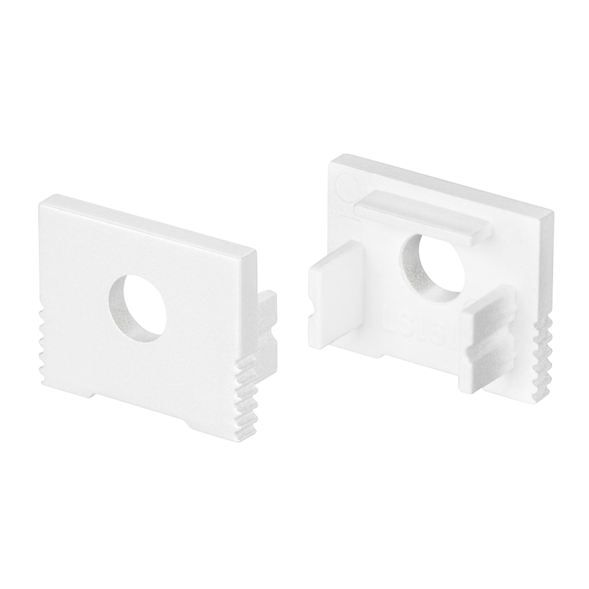 Заглушка SL-SLIM-H13M WHITE с отверстием (Arlight, Пластик) 037538