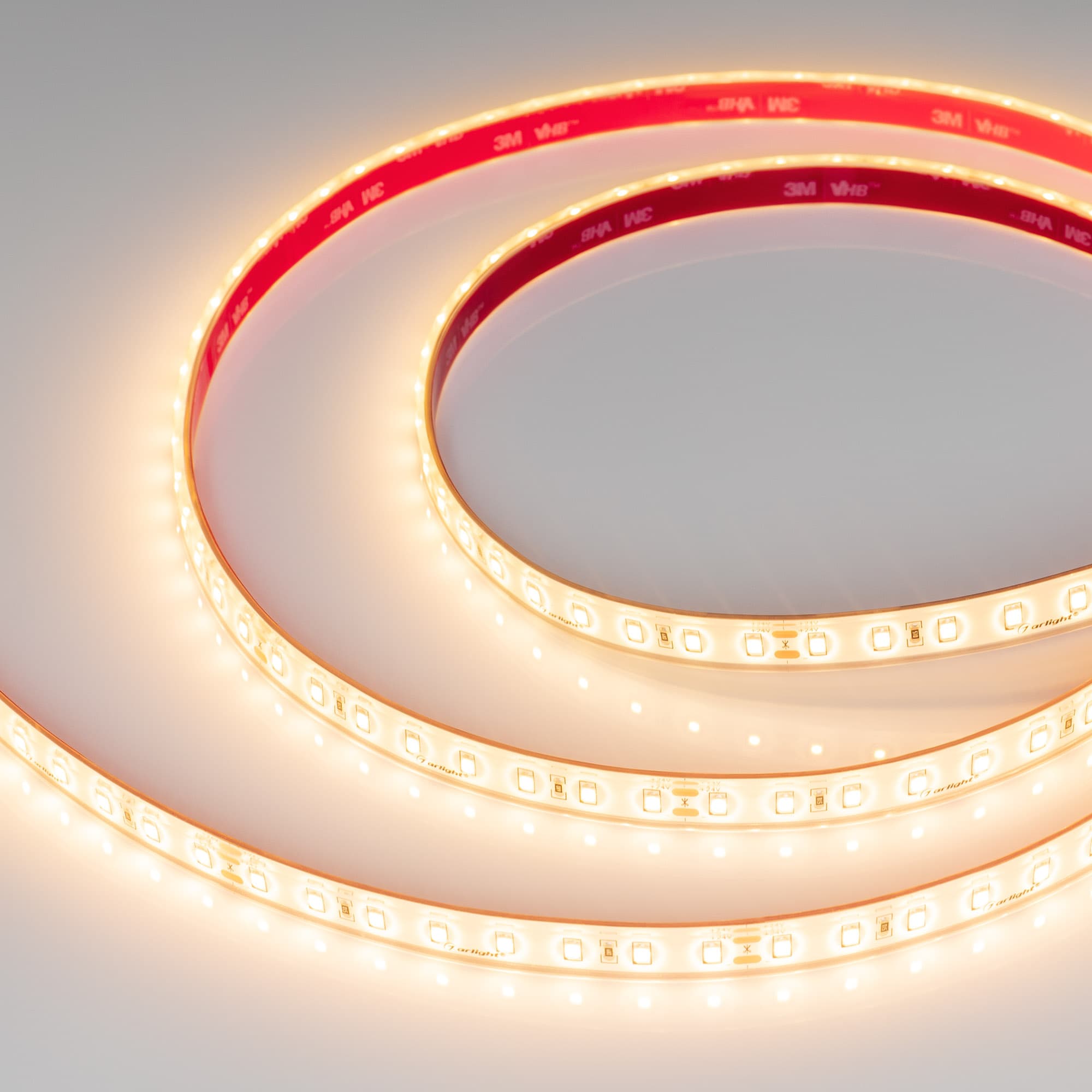 Светодиодная лента герметичная RTW-PS-A80-12mm 24V Warm2400 (4.8 W/m, IP67, TWP100, 5m) (Arlight, -) 053506 — фото 1