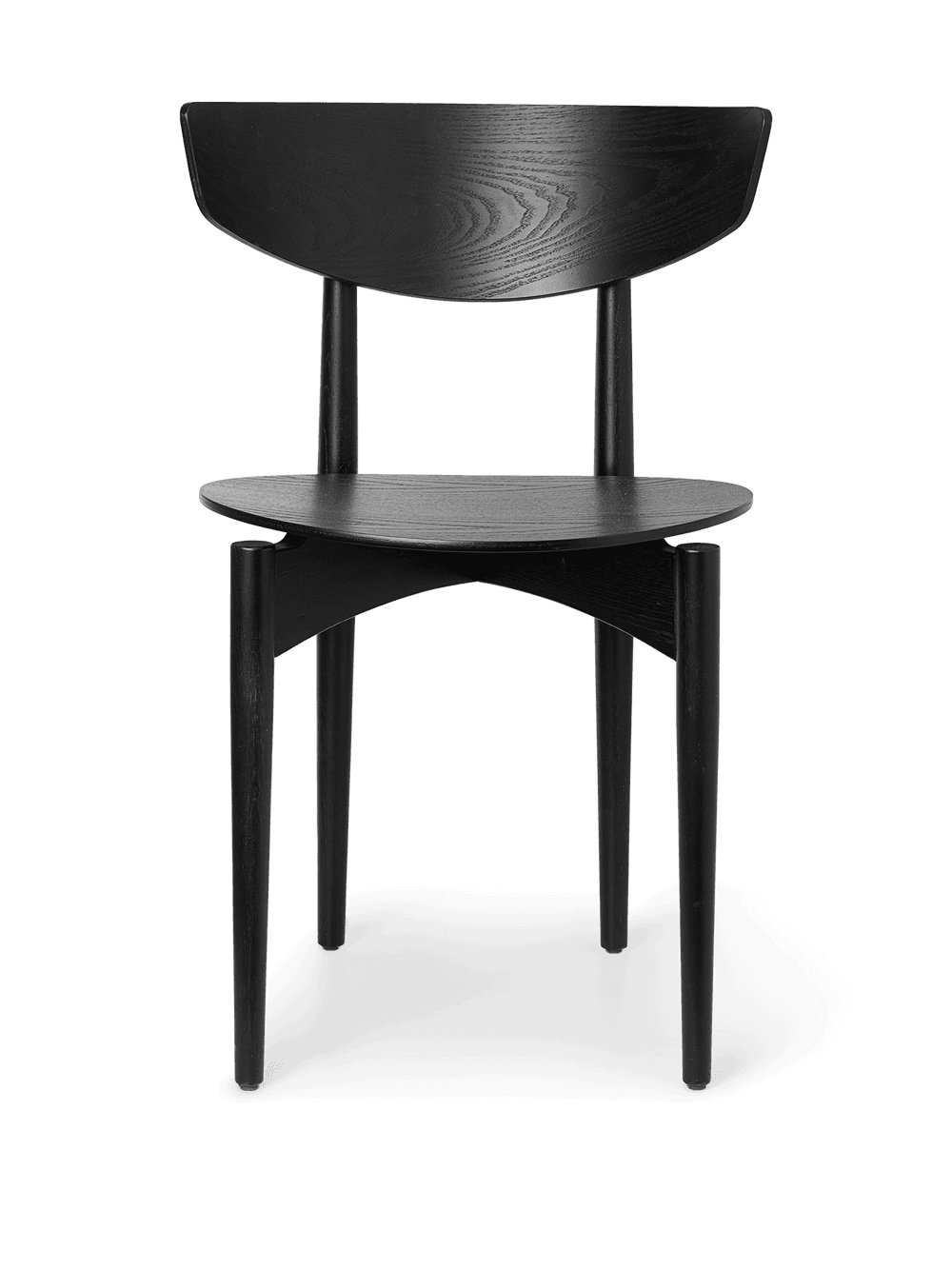 Ferm Living Herman Dining Chair - Wood - Black ferm LIVING — фото 2