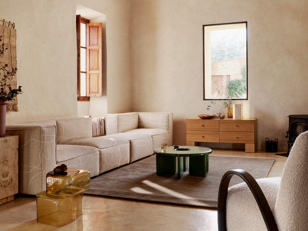 Ferm Living Catena Sofa Center S100 - Can Lis - Sand/Off-White ferm LIVING — фото 4