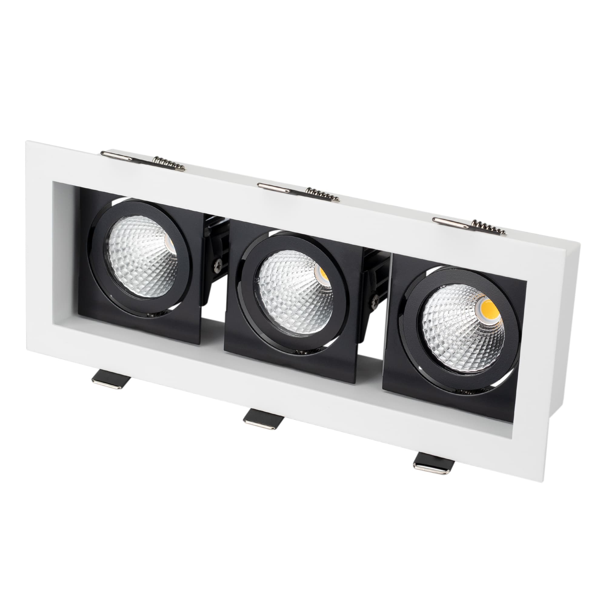 Светильник CL-KARDAN-S260x102-3x9W Warm (WH-BK, 38 deg) (Arlight, IP20 Металл, 3 года) 024136