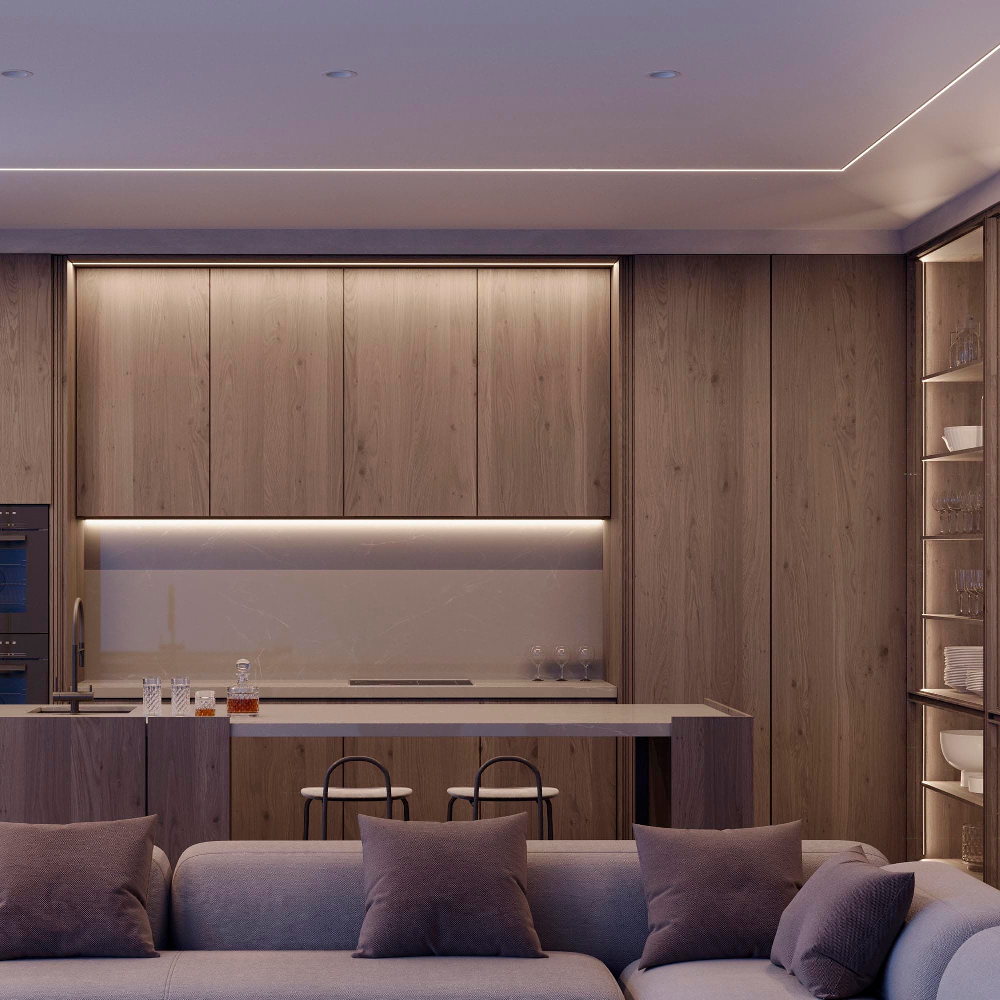 Профиль SL-LINIA16-FANTOM-2000 ANOD (Arlight, Алюминий) 049012 — фото 5