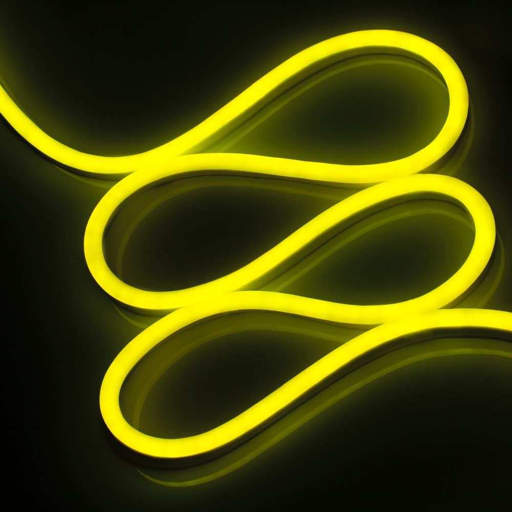 Гибкий неон NEO-FX3528-S50-240V Yellow (Arlight, Закрытый) 018529