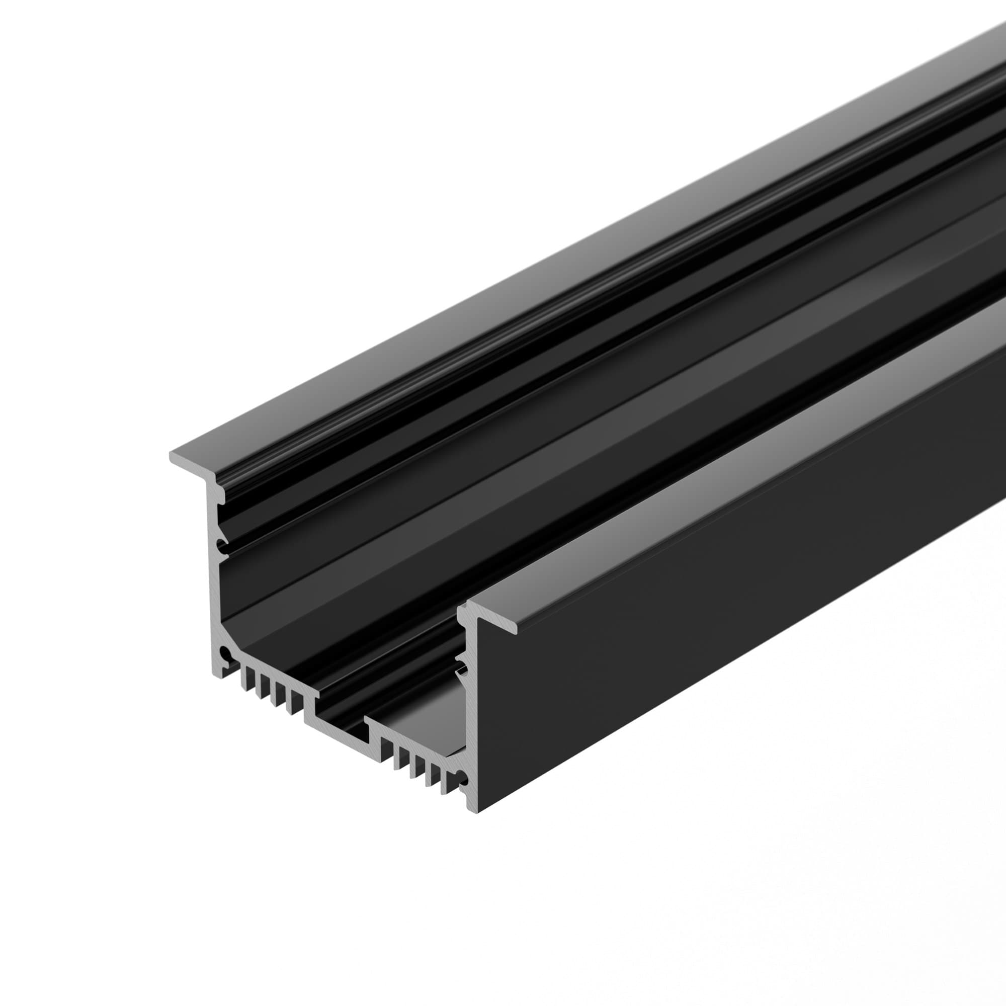 Профиль с экраном SL-LINIA62-F-2500 BLACK+OPAL (Arlight, Алюминий) 036307 Arlight — фото 3