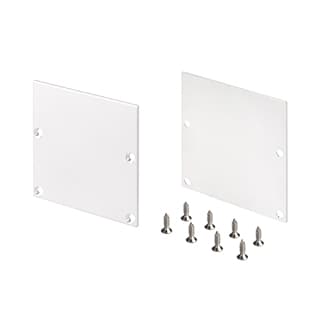 Заглушка SL-LINE-5050-LW WHITE глухая (Arlight, Металл) 040253(1)