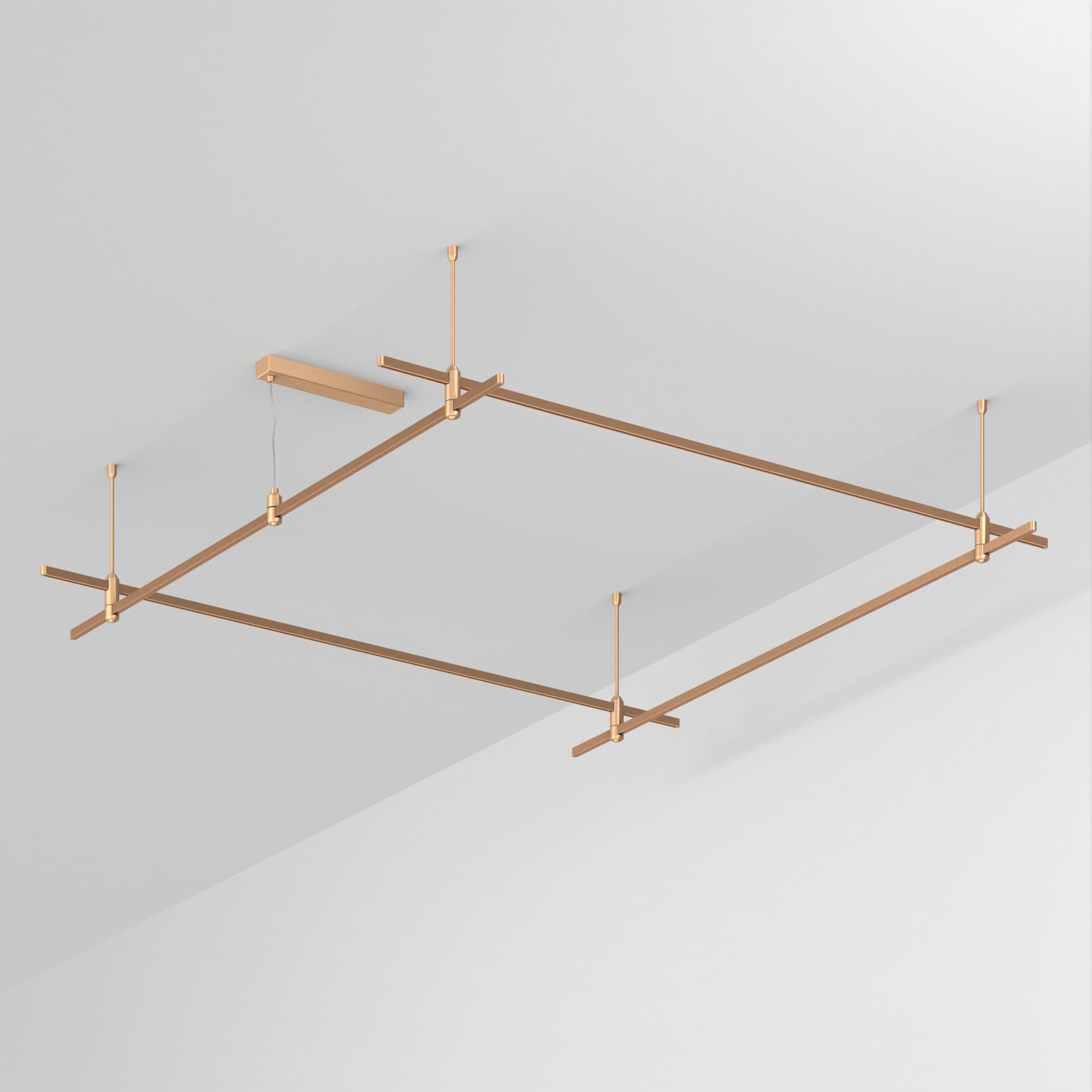 Основание ART-APRIORI-QUADRAT-ROD-400-2000x2000 (GD) (Arlight, IP20 Металл, 3 года) 048520