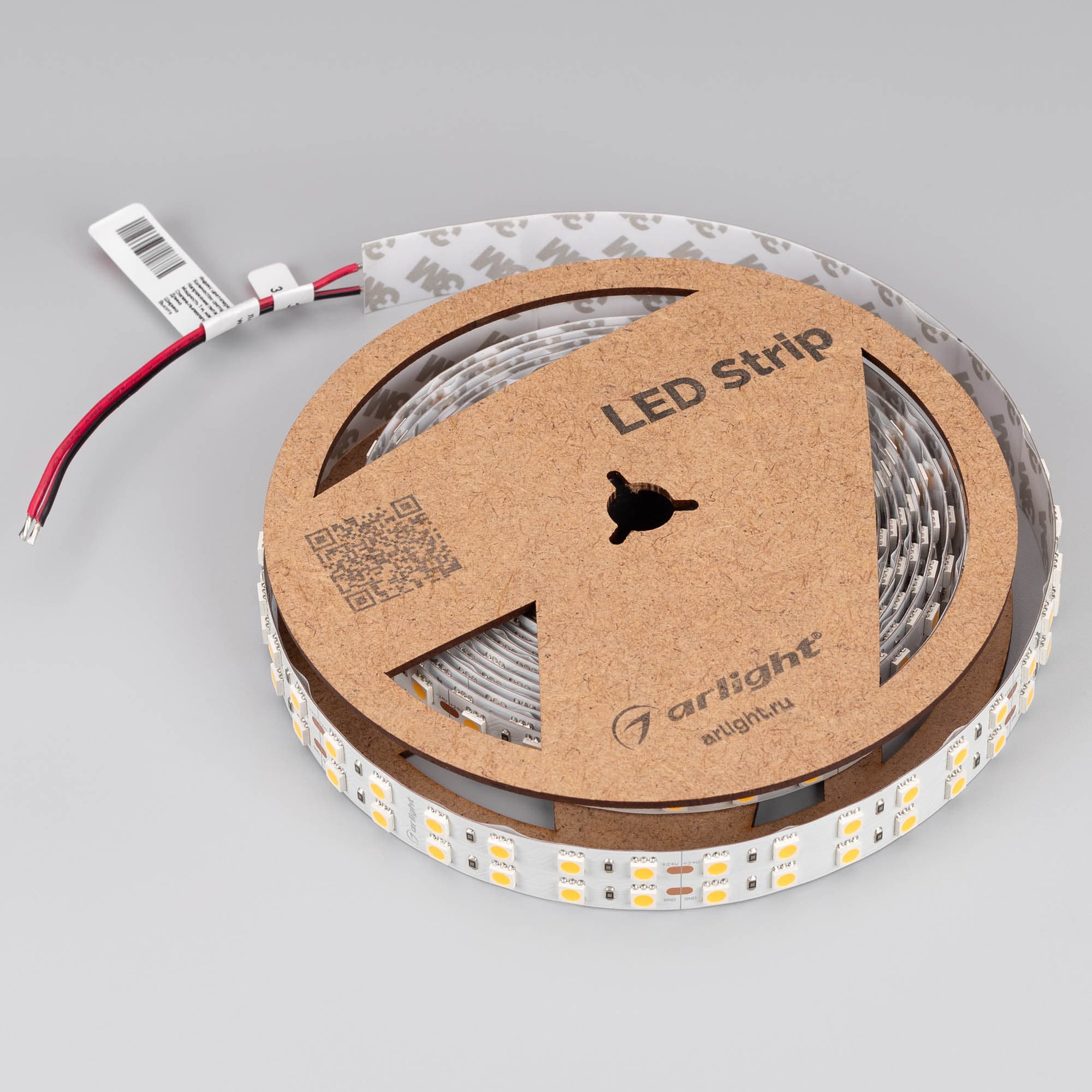 Светодиодная лента RT 2-5000 24V Warm2700 2x2 (5060, 720 LED, LUX) (Arlight, 34.4 Вт/м, IP20) 012443(1) — фото 2