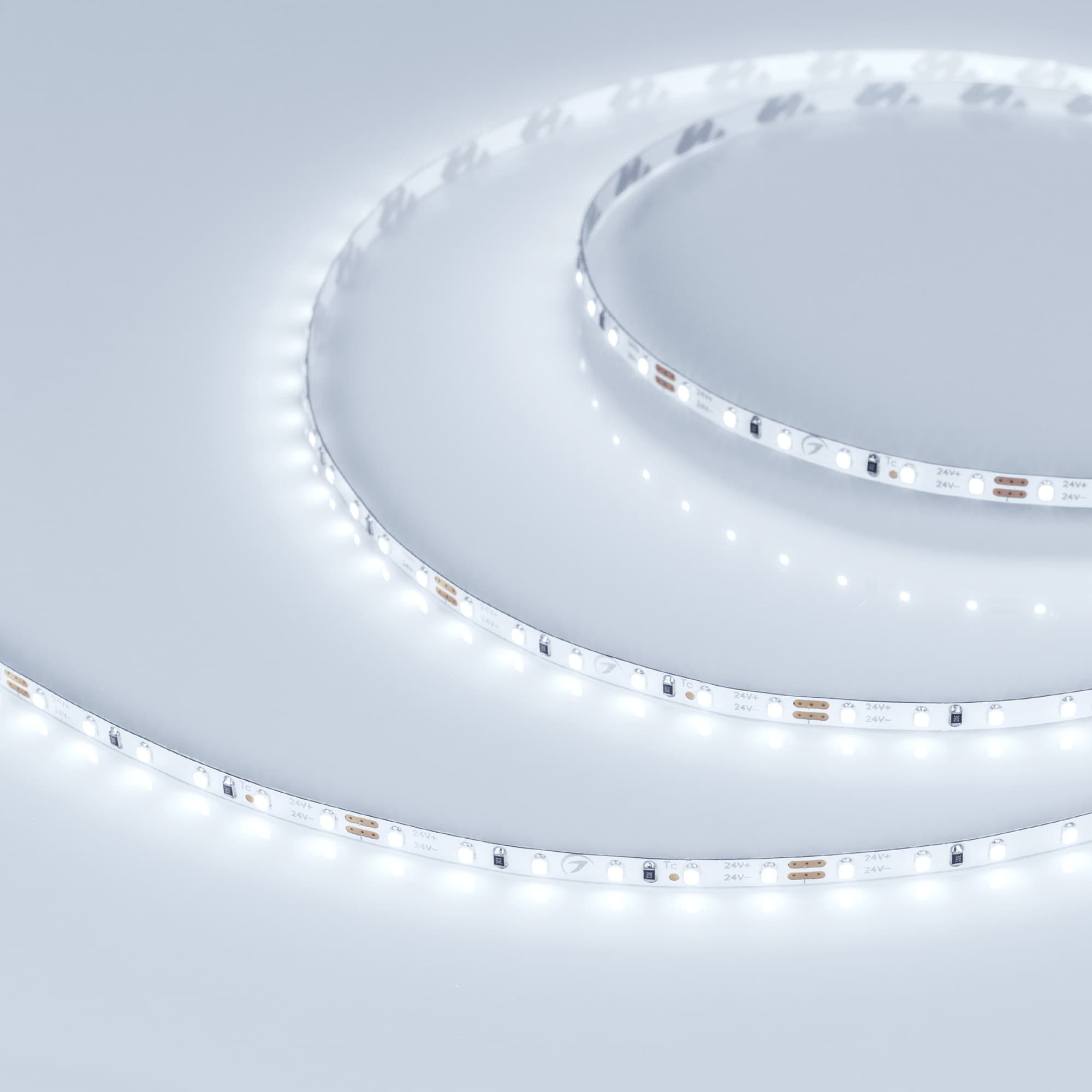 Светодиодная лента MICROLED-5000L 24V Cool 8K 4mm (2216, 120 LED/m, LUX) (Arlight, 5.4 Вт/м, IP20) 024416 — фото 2