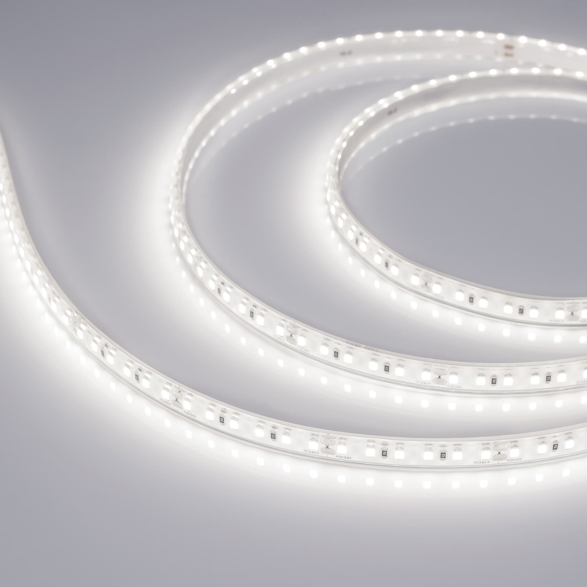 Светодиодная лента RTW-5000PU-2835-120 24V Day4000 (10.5mm, 16.8W, IP68) (Arlight, Закрытый) 029514 — фото 2