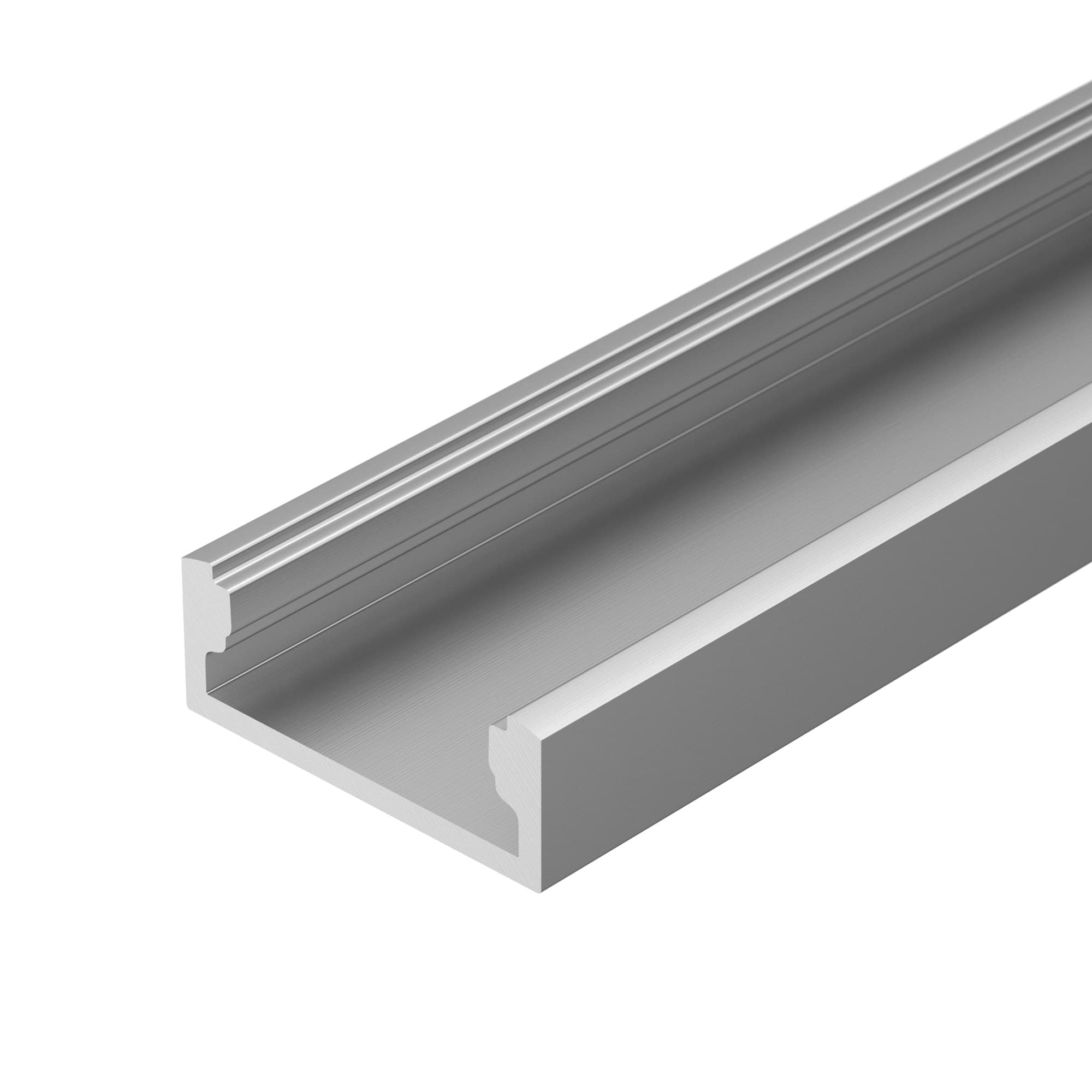 Профиль с экраном ALU-WIDE-H8-2000 ANOD+FROST (Arlight, Алюминий) 014852 Arlight — фото 2