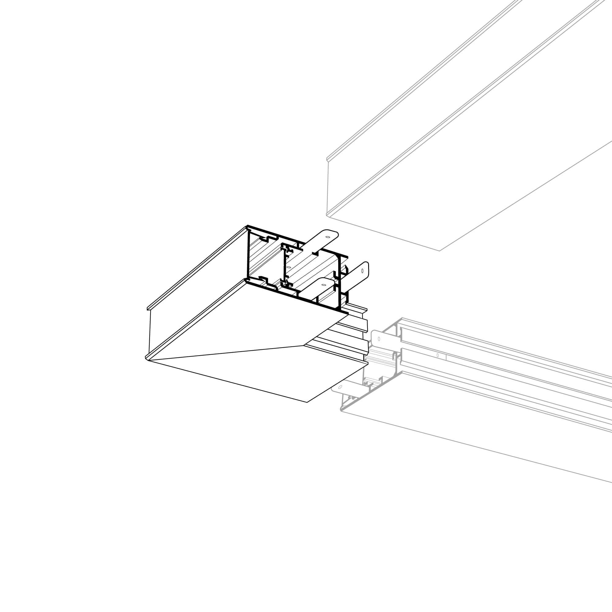 Угол S2-LINE-3360-L90W внешний (Arlight, Металл) 021236 — фото 2