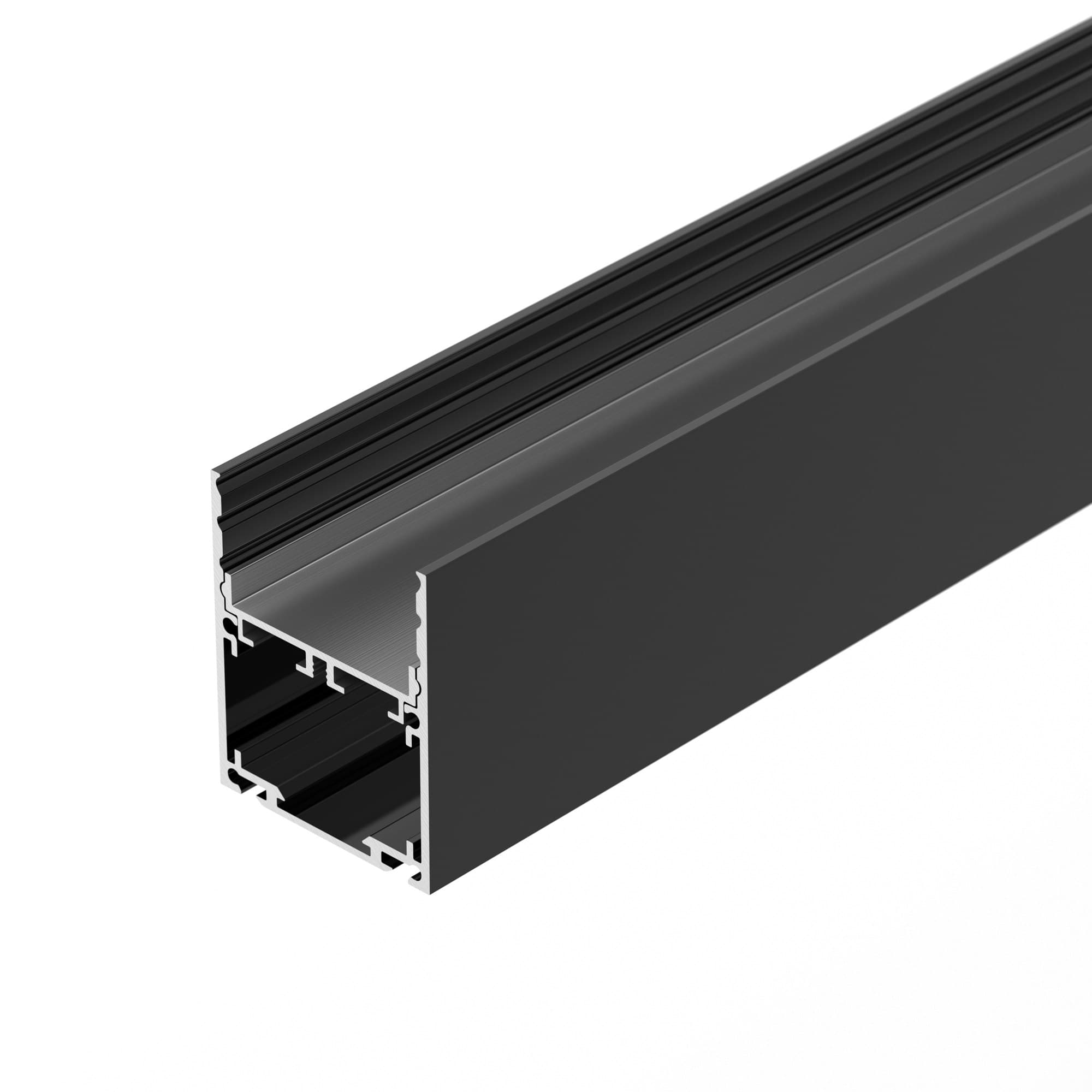 Профиль SL-LINE-4050-3L-2000 ANOD BLACK (Arlight, Алюминий) 044670 — фото 4