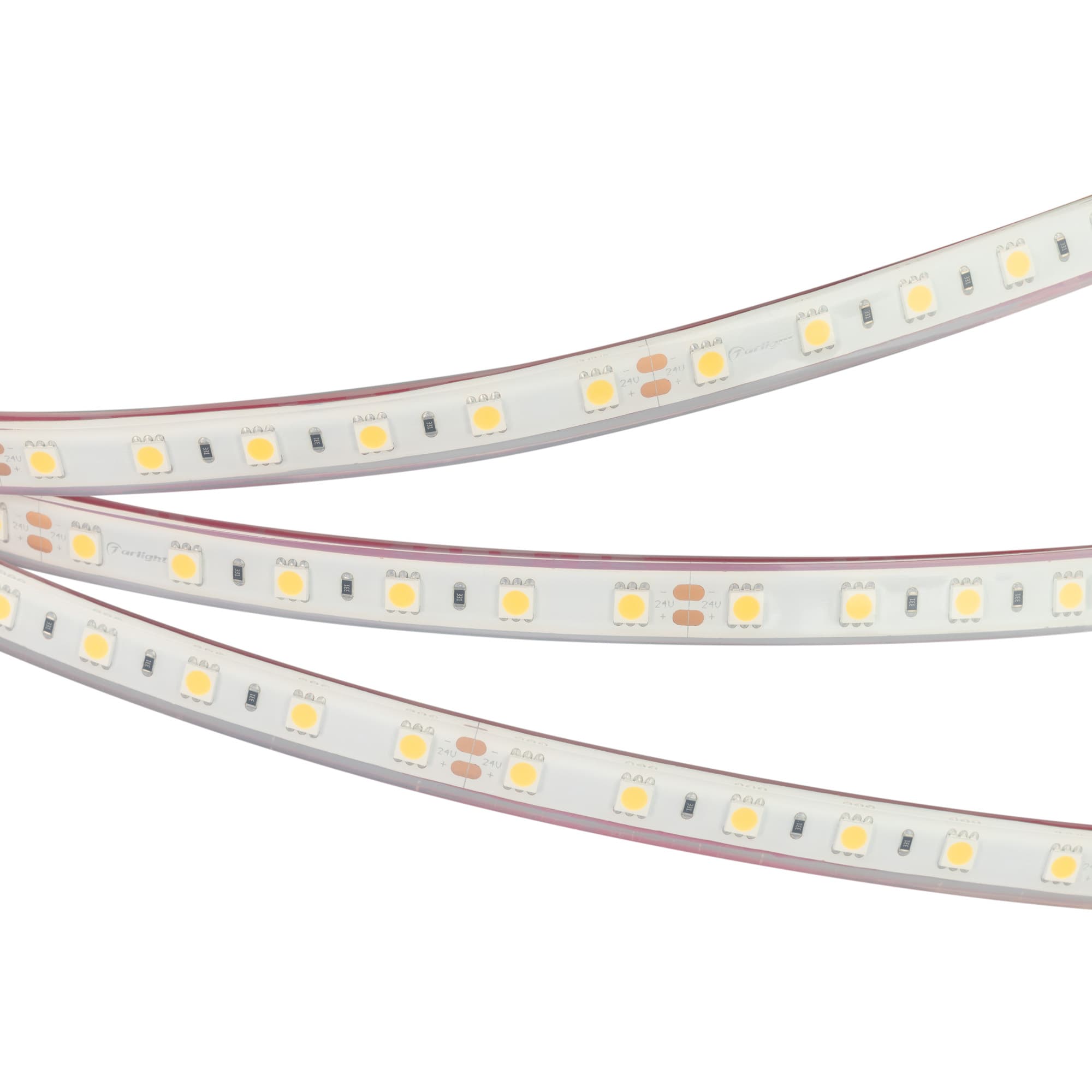 Светодиодная лента герметичная RTW-PFS-B60-13mm 24V Cool 10K (14.4 W/m, IP68, 5060, 5m) (Arlight, 14.4 Вт/м, IP68) 036443 — фото 4