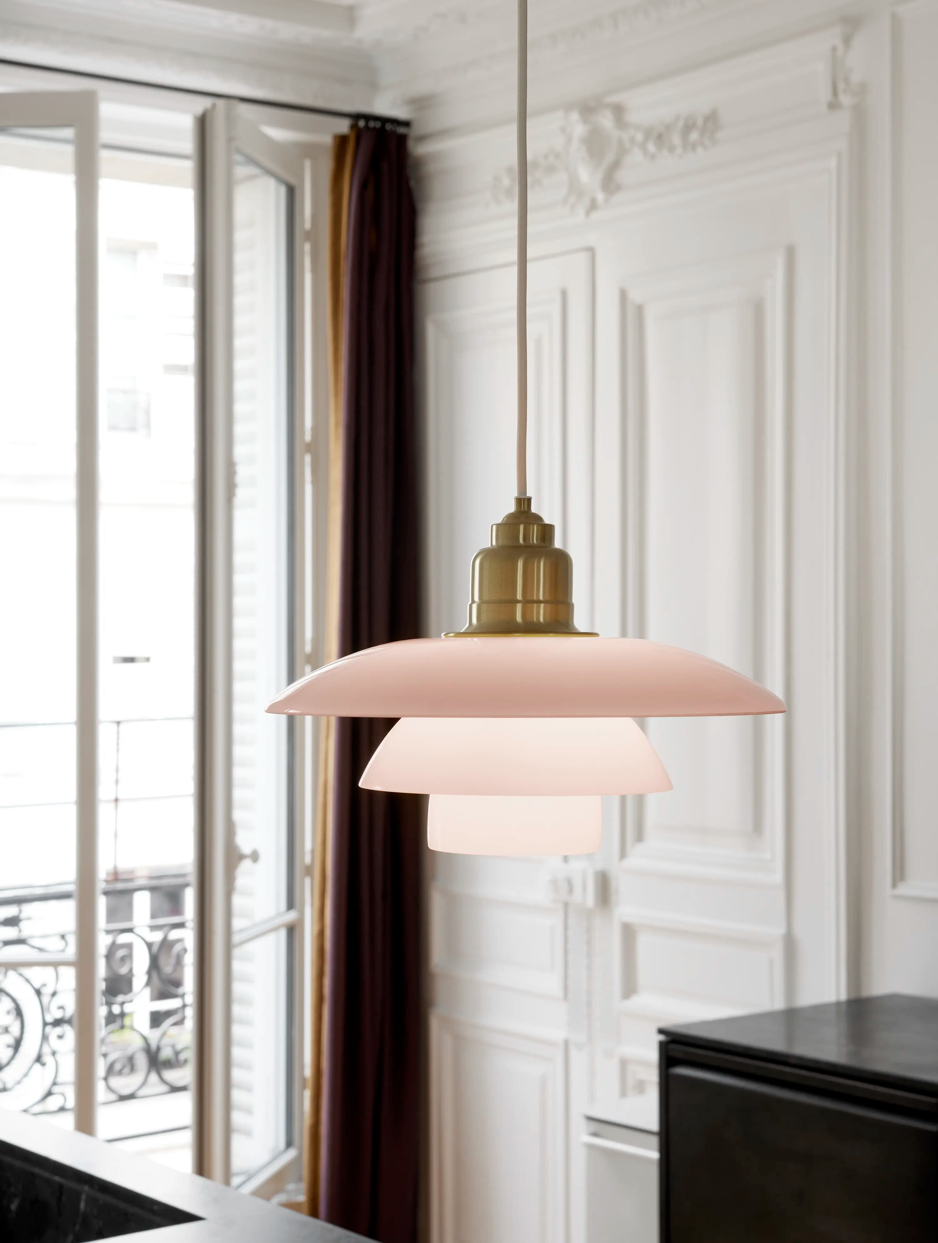 Louis Poulsen PH 3½-3 Pale Rose Brass Pendant Pale rose — фото 3