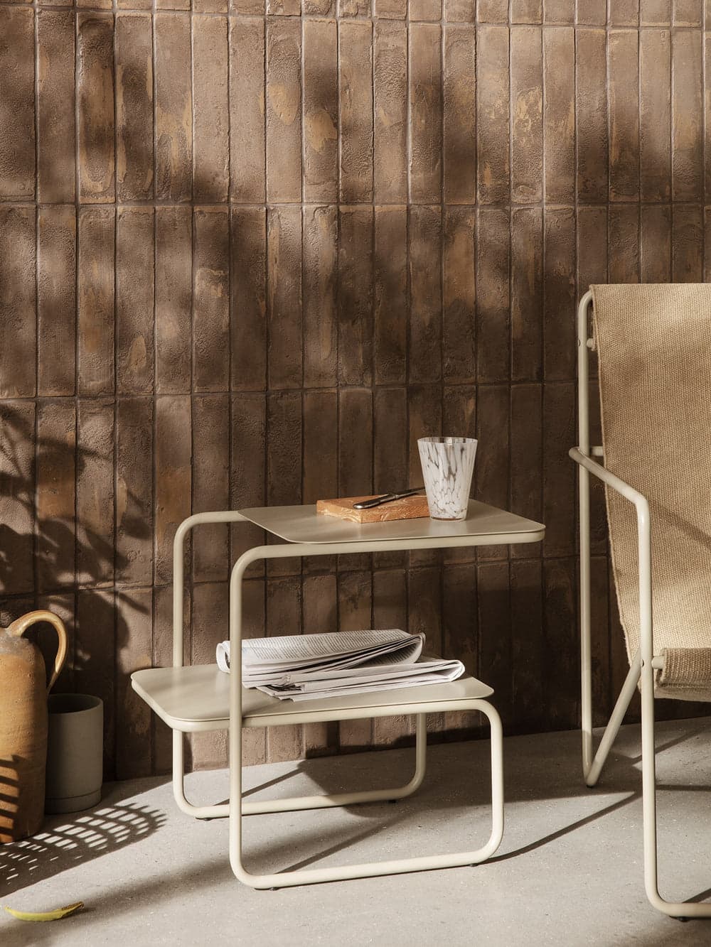 Ferm Living Level Side Table - Cashmere ferm LIVING — фото 3