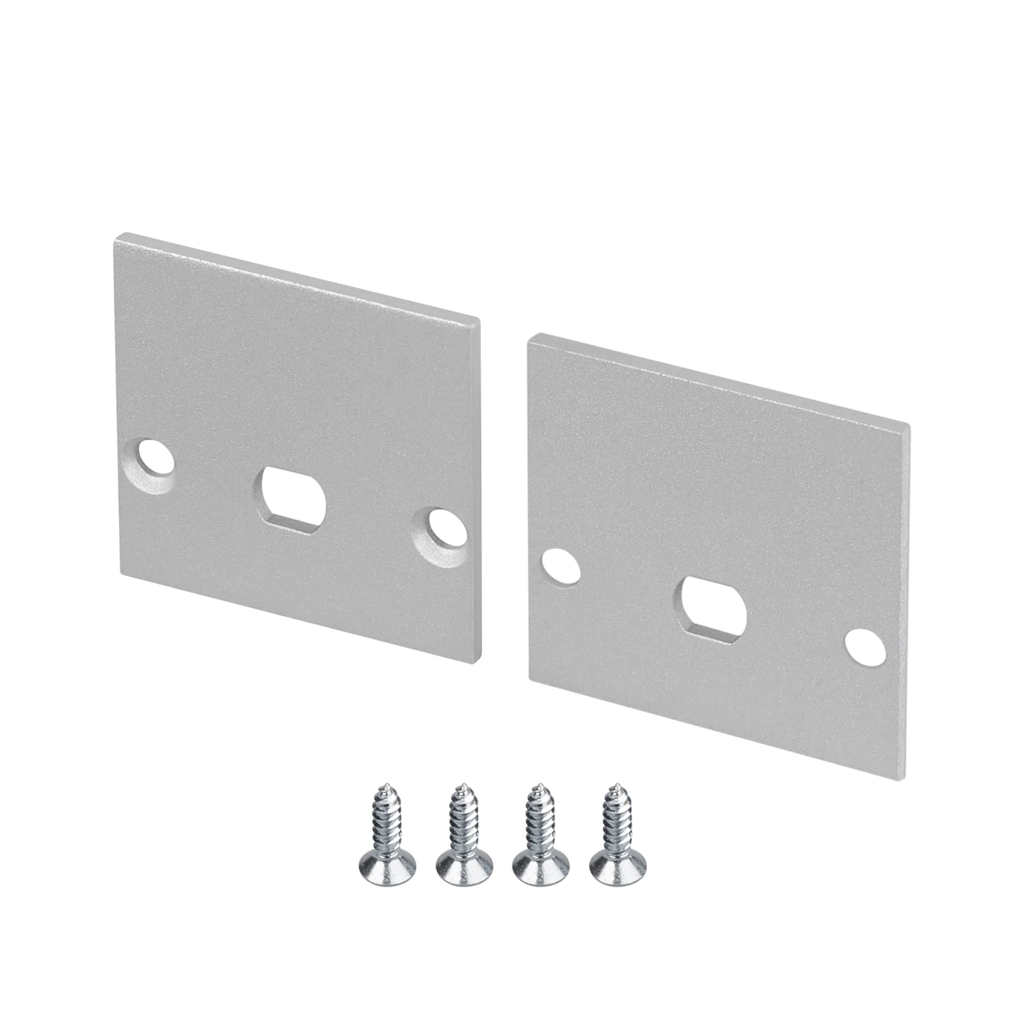 Заглушка LINE-2525 с отверстием (Arlight, Алюминий) 061049