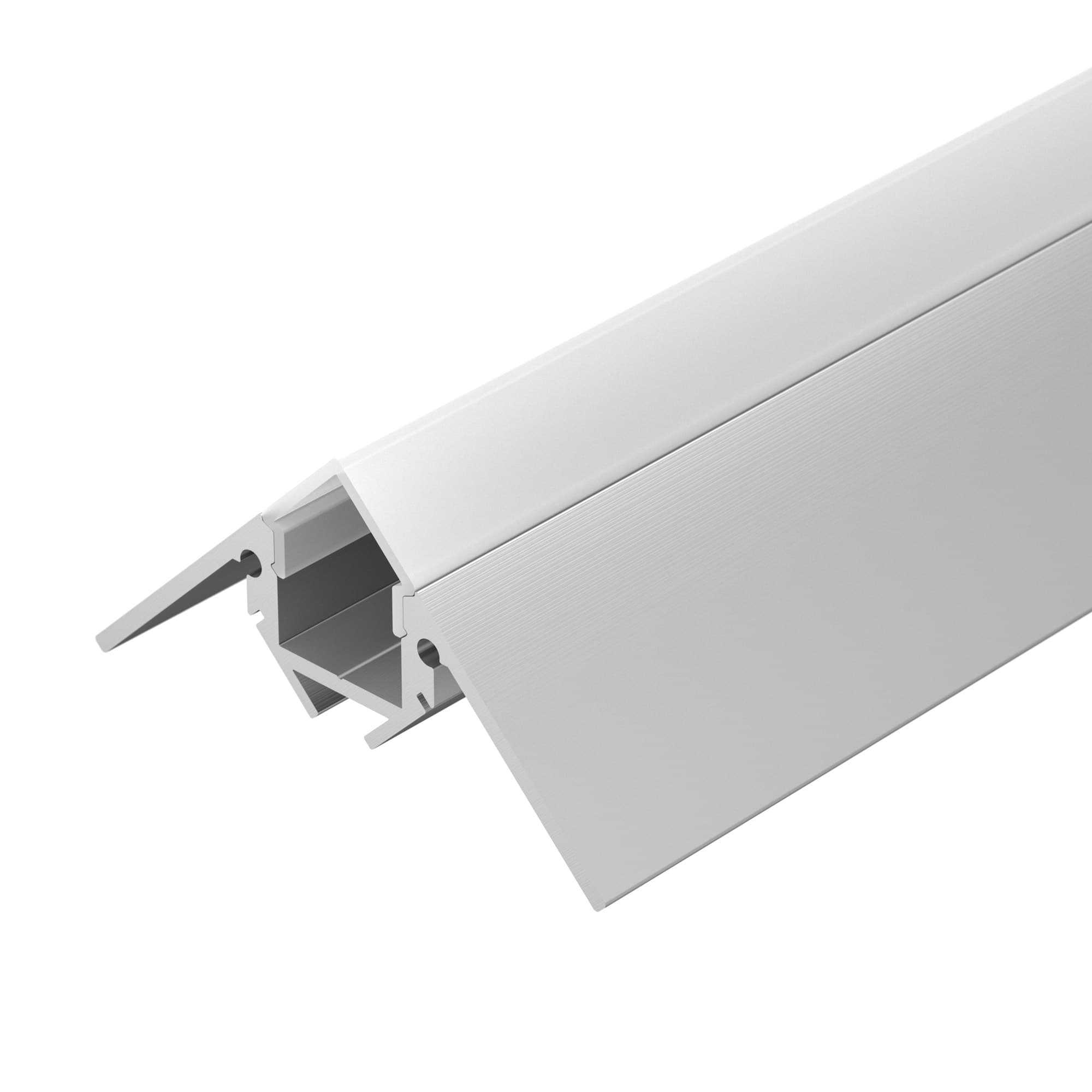 Профиль ARH-DECORE-S12-EXT-F-2000 ANOD внешний (Arlight, Алюминий) 023897 — фото 1