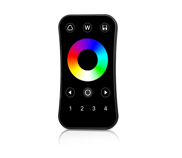 INTELLIGENT ARLIGHT Пульт SMART-801-52-4G-1SC-RGBW Black (3V, 2.4G) (IARL, IP20 Пластик, 5 лет) 061107 Arlight