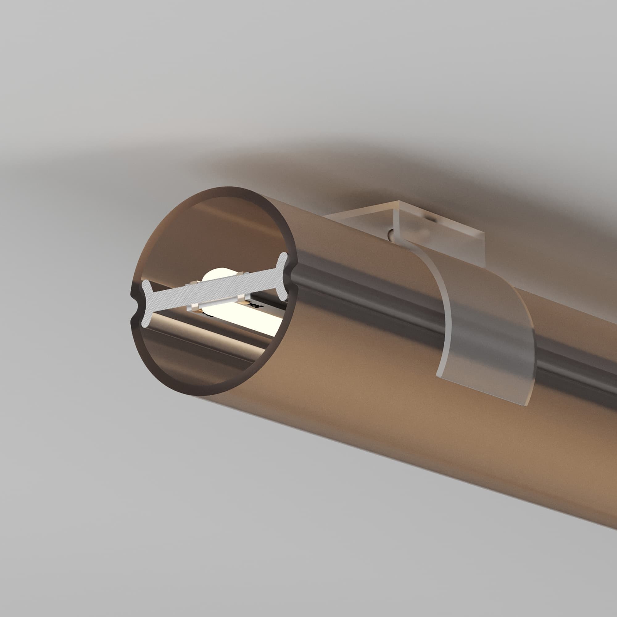 Профиль ARH-ROUND-D20-DUAL-2000 ANOD (Arlight, Алюминий) 039218 — фото 4