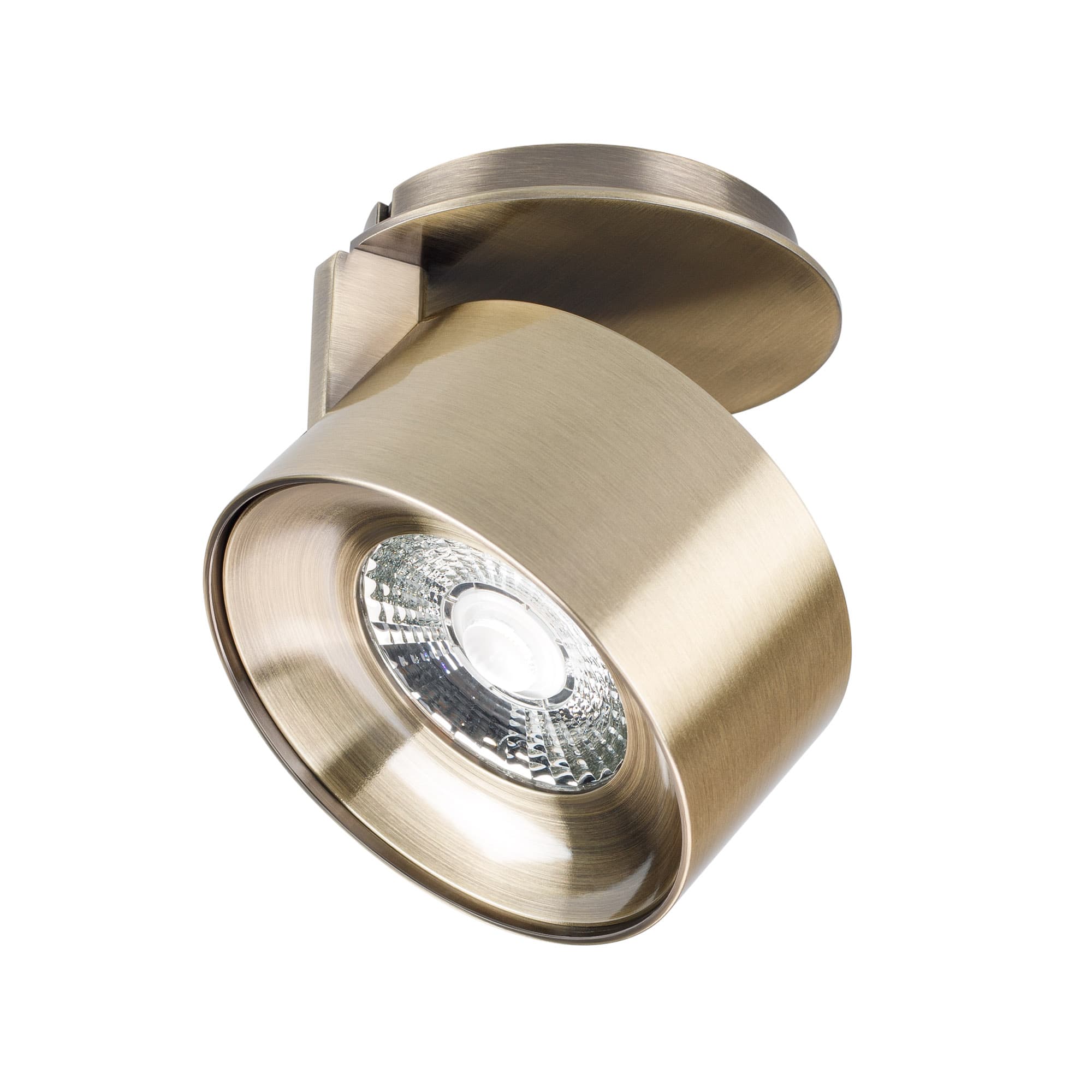 Модуль светодиодный PLURIO-LAMP-R77-9W Warm3000 (A-BRS, 36 deg, 2-2, 38V, 200mA) (Arlight, Металл) 031833