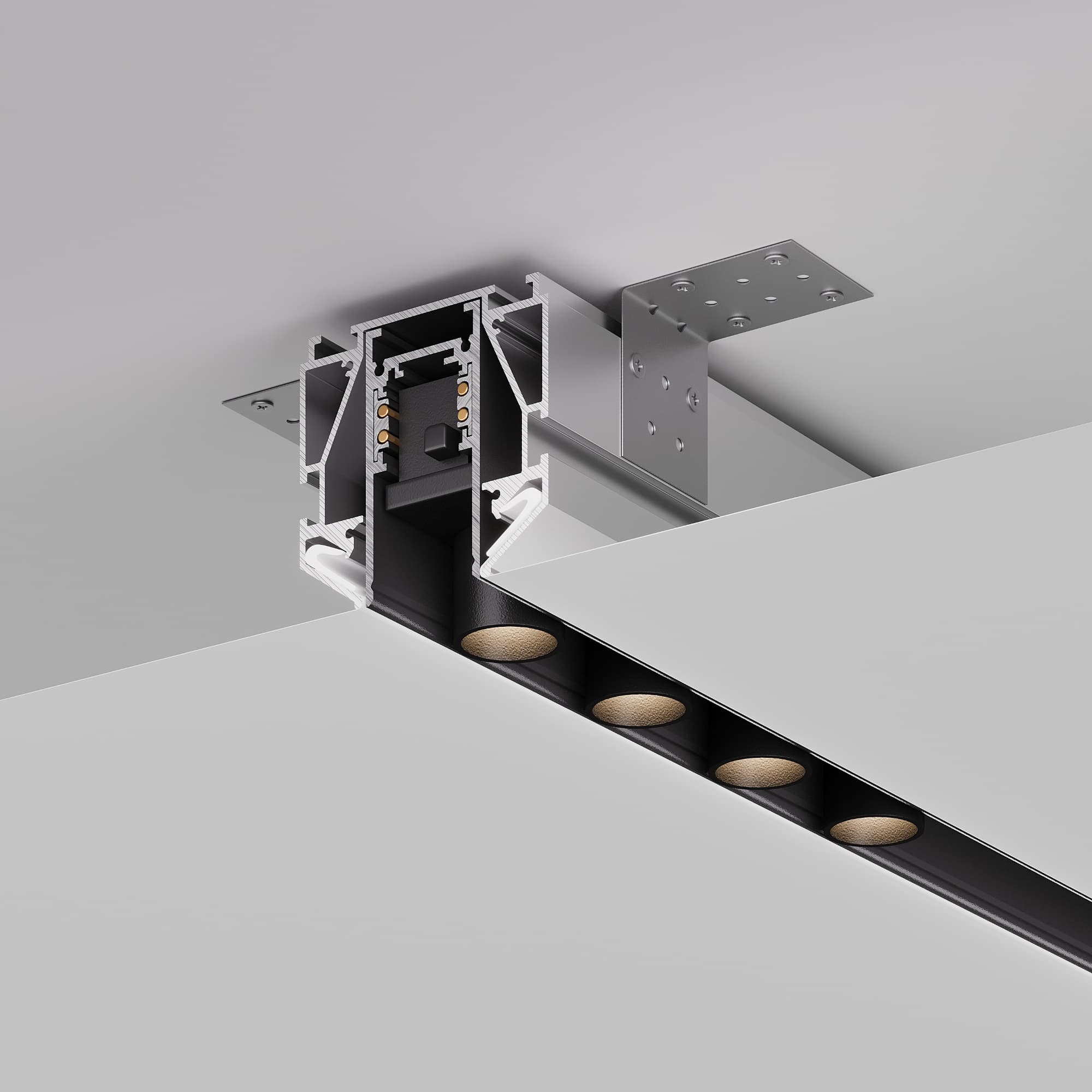 Профиль-держатель MAG-STRETCH-ORIENT-2000 (Arlight, Алюминий) 036147(2) Arlight — фото 4