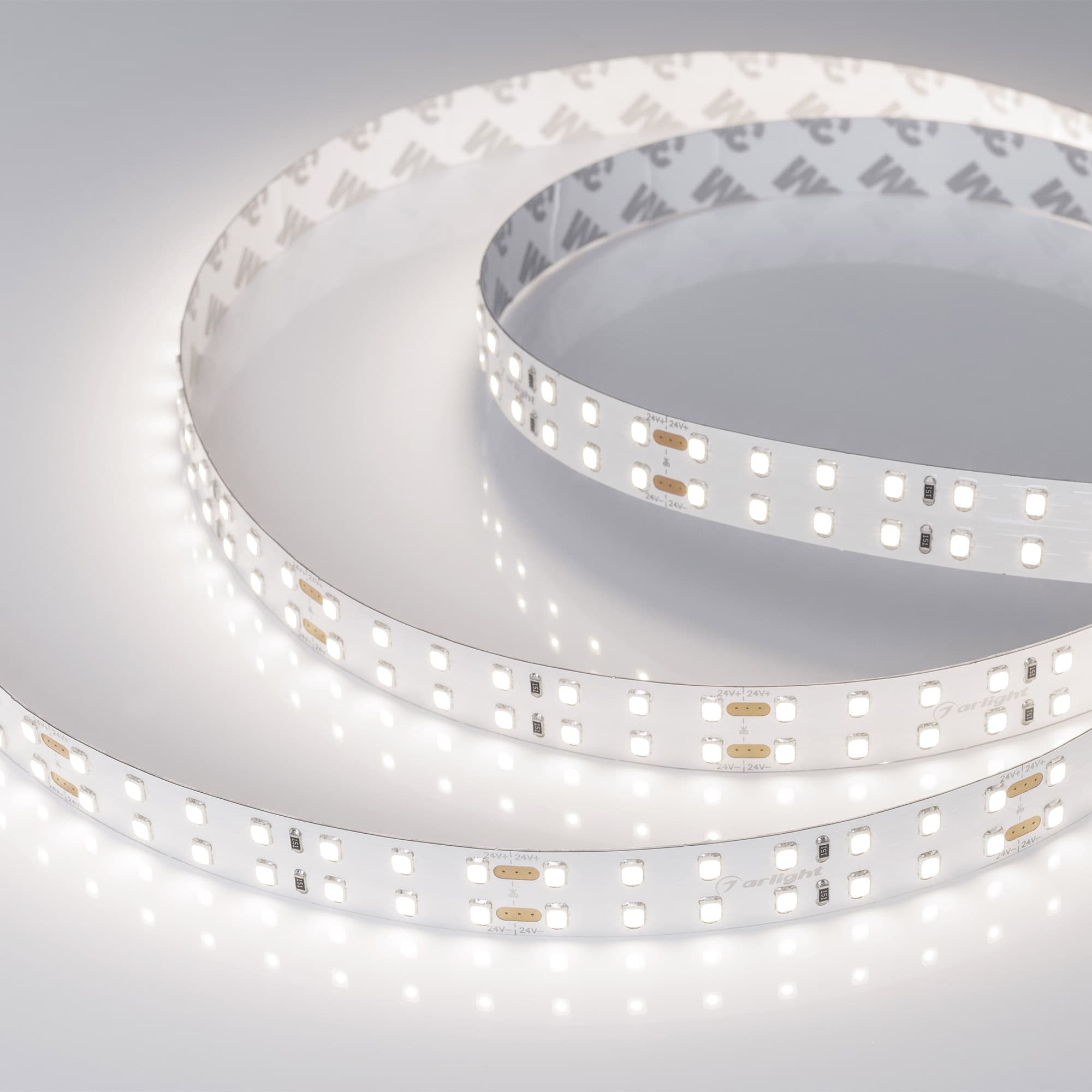 Светодиодная лента RT 2-5000 24V Day4000 2x2 (2835, 980 LED, LUX) (Arlight, 20 Вт/м, IP20) 019090(B) — фото 2