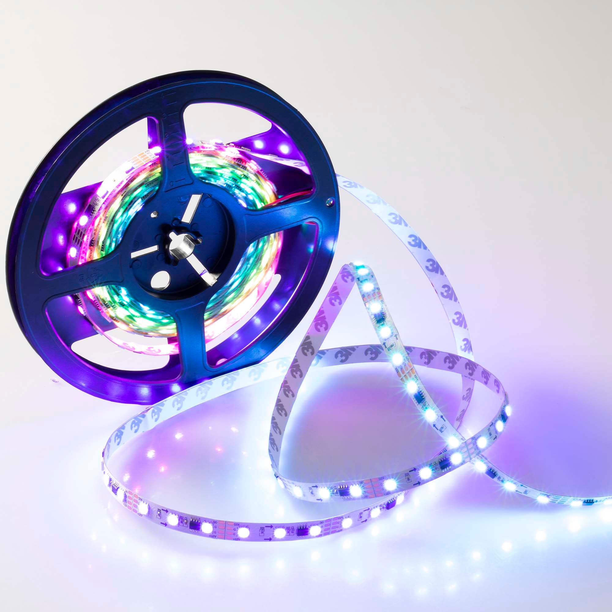 Светодиодная лента SPI-5000-5060-60 12V Cx3 RGB-Auto (10mm, 13.2W/m, IP20) (Arlight, Открытый, IP20) 021229(1) Arlight — фото 4