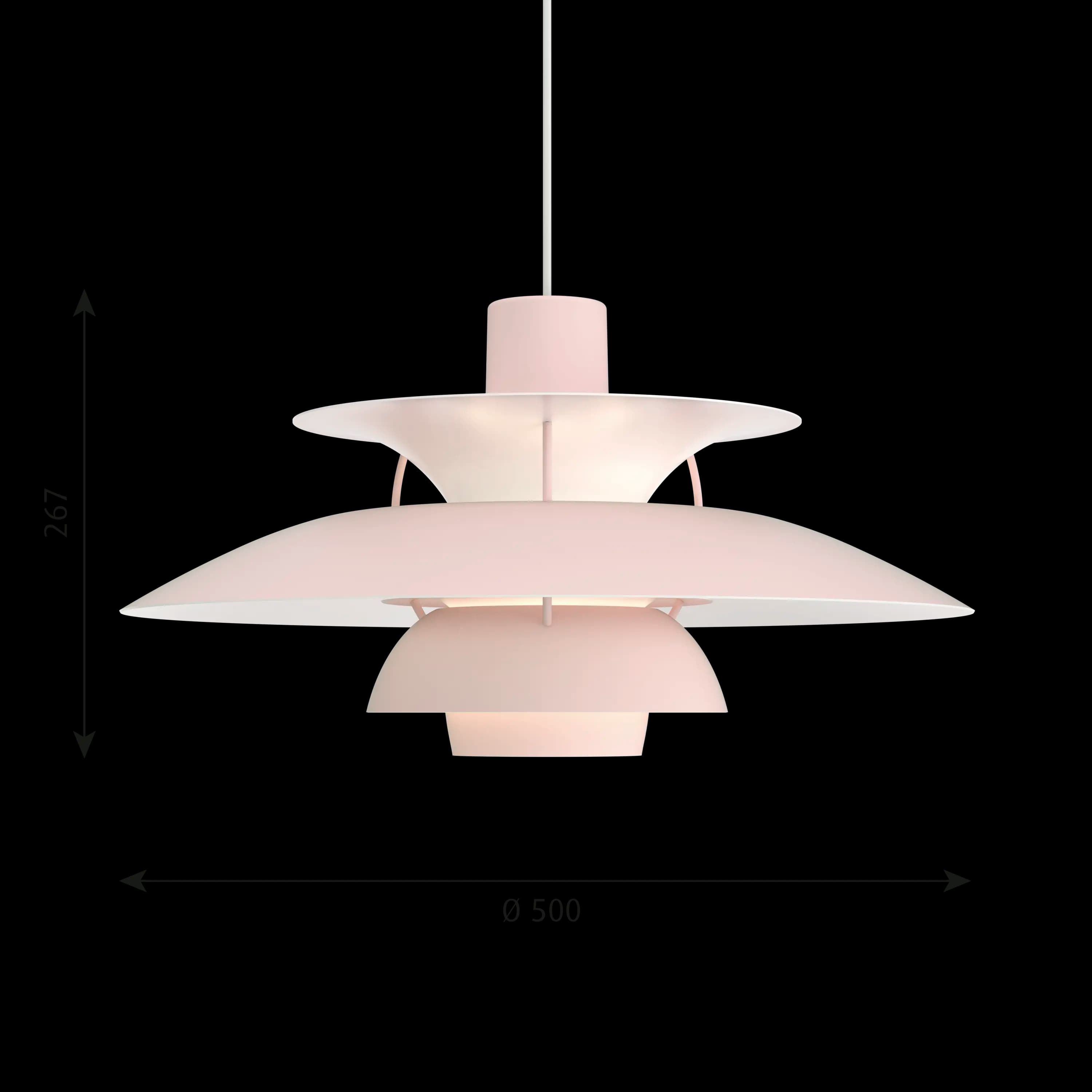 Louis Poulsen PH 5 Monochrome pale rose Louis Poulsen — фото 5