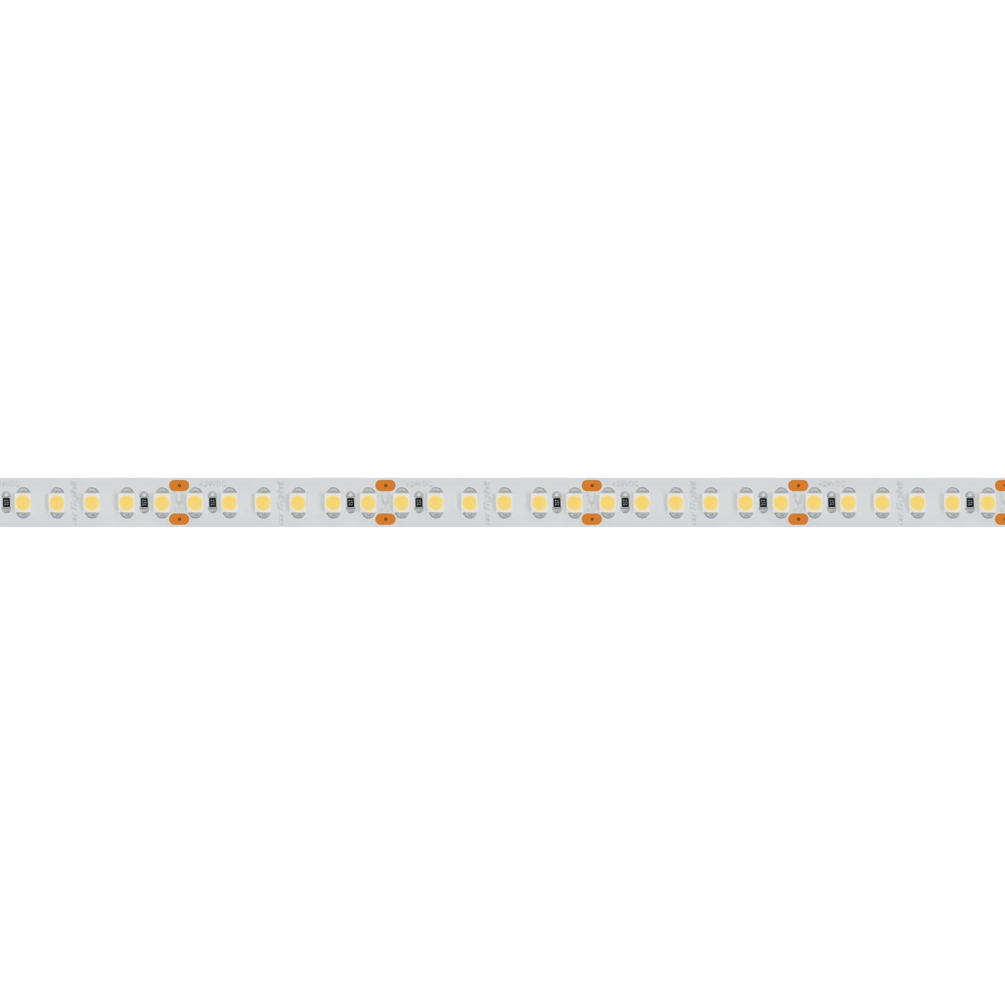 Светодиодная лента RT-A180-8mm 24V Warm2400 (14.4 W/m, IP20, 3528, 5m) (Arlight, Открытый) 028577(2) — фото 2