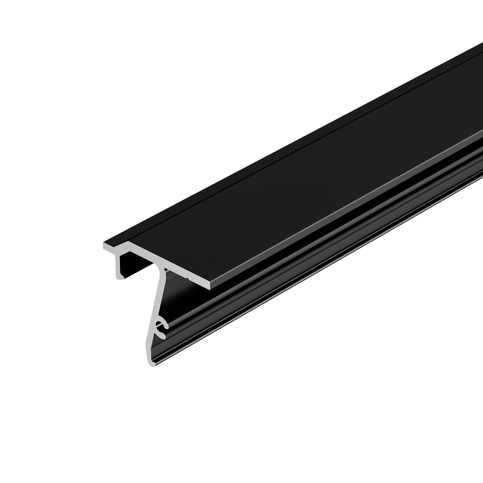 Профиль STRETCH-SHADOW-TECH-CEIL-2000 BLACK (A2-DELTA) (Arlight, Алюминий) 040704 — фото 1
