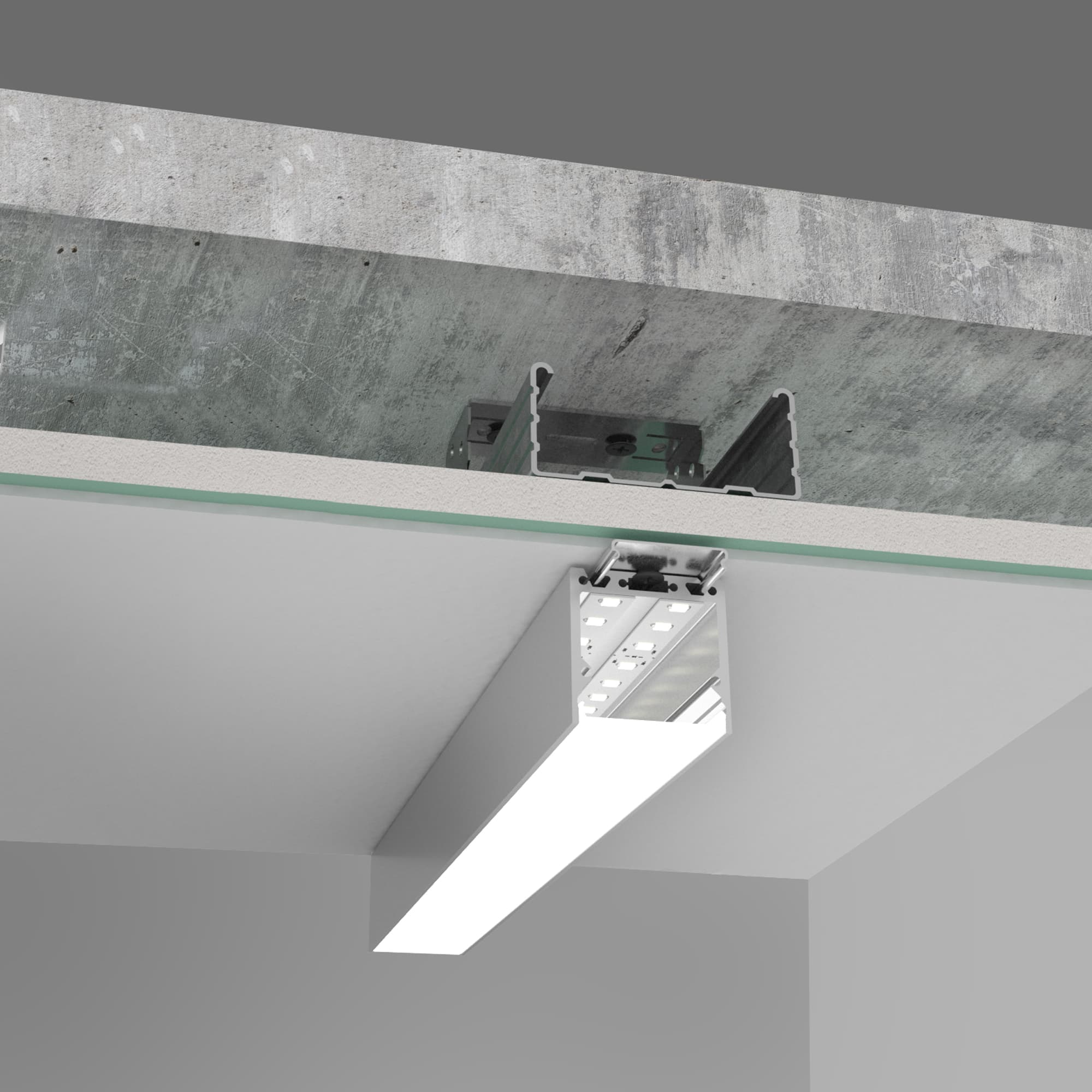 Профиль с экраном SL-LINE-3535-2500 ANOD+OPAL (Arlight, Алюминий) 020462 Arlight — фото 4