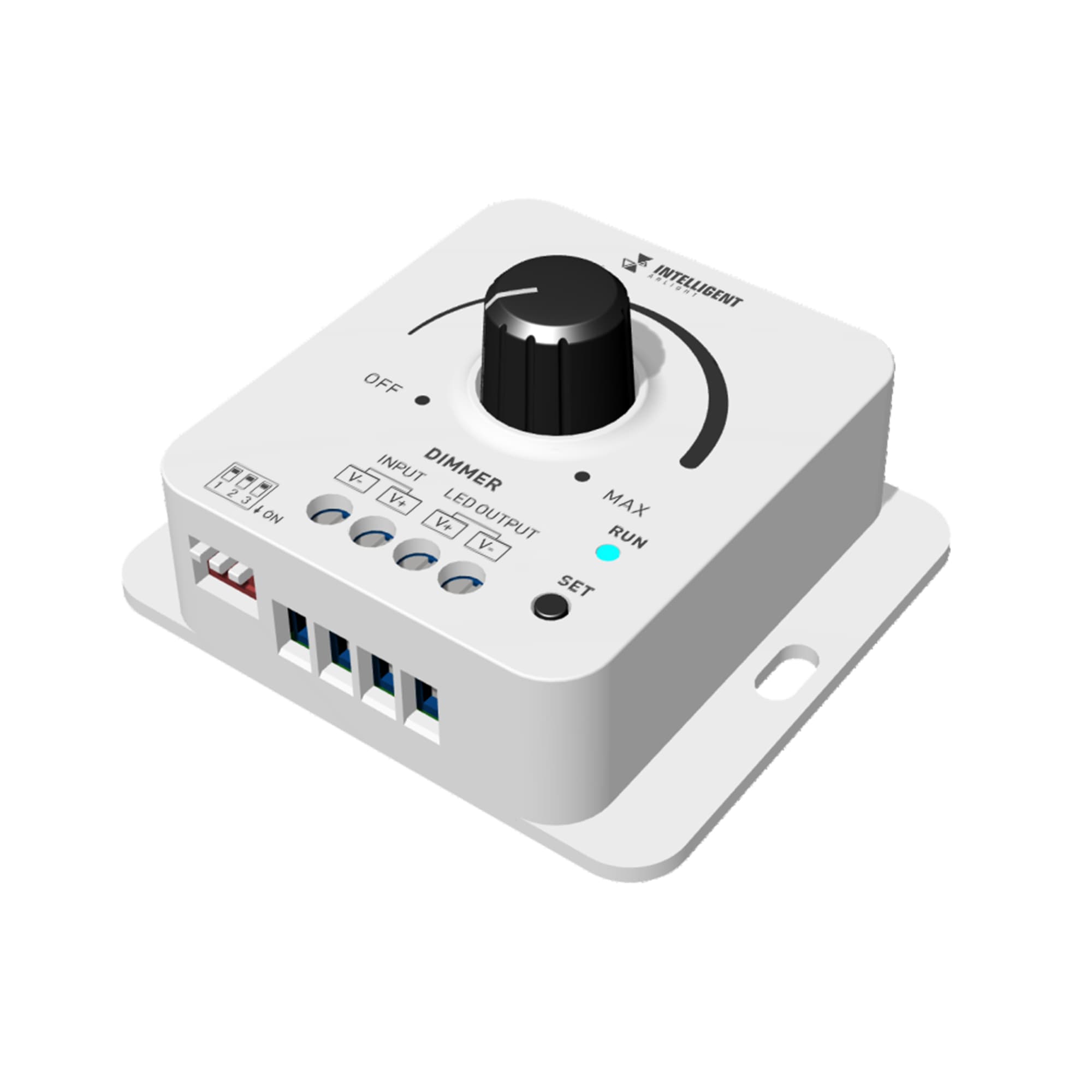 INTELLIGENT ARLIGHT Диммер SMART-PWM-101-32-DIM-SUF (12-48V, 1x8A) (IARL, IP20 Пластик, 5 лет) 050416 Arlight