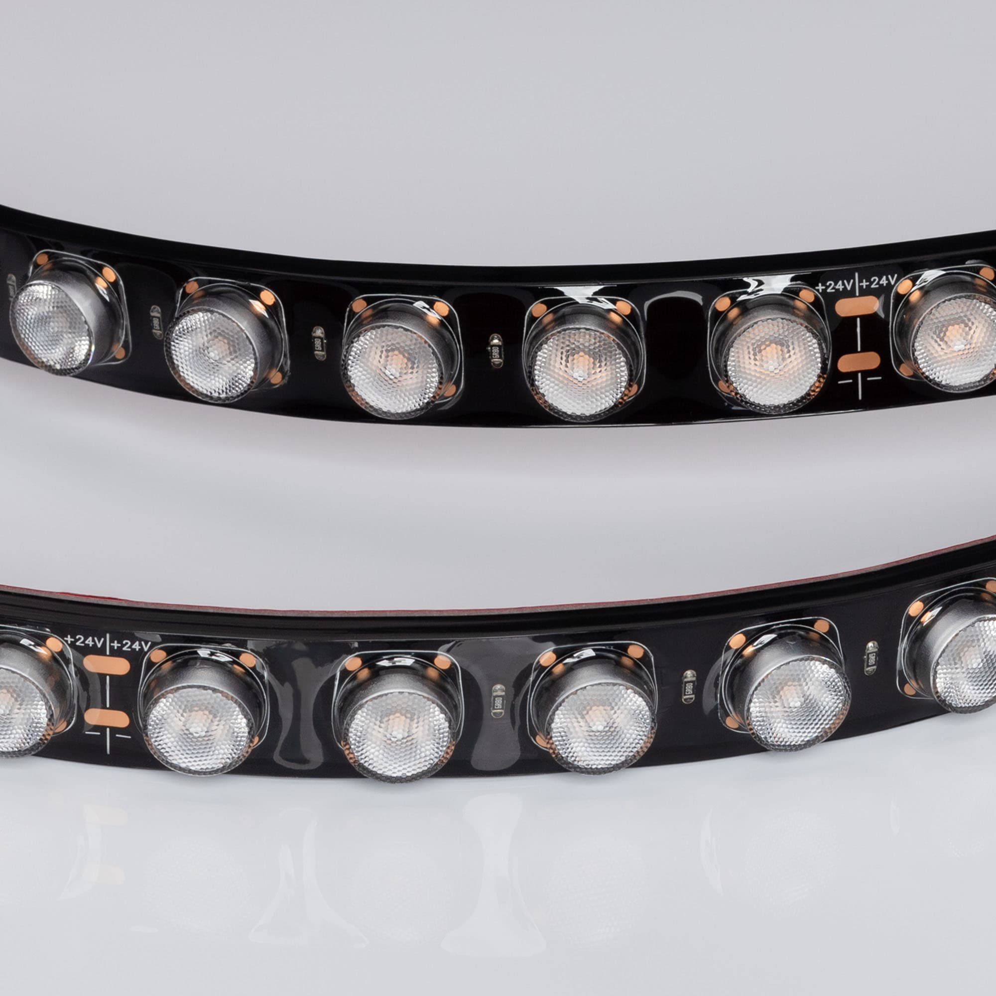 Светодиодная лента герметичная FLT-PS-A42-BLACK-23mm 24V Day4000 (21 W/m, IP67, 30deg, 5m) (Arlight, -) 037727 — фото 3