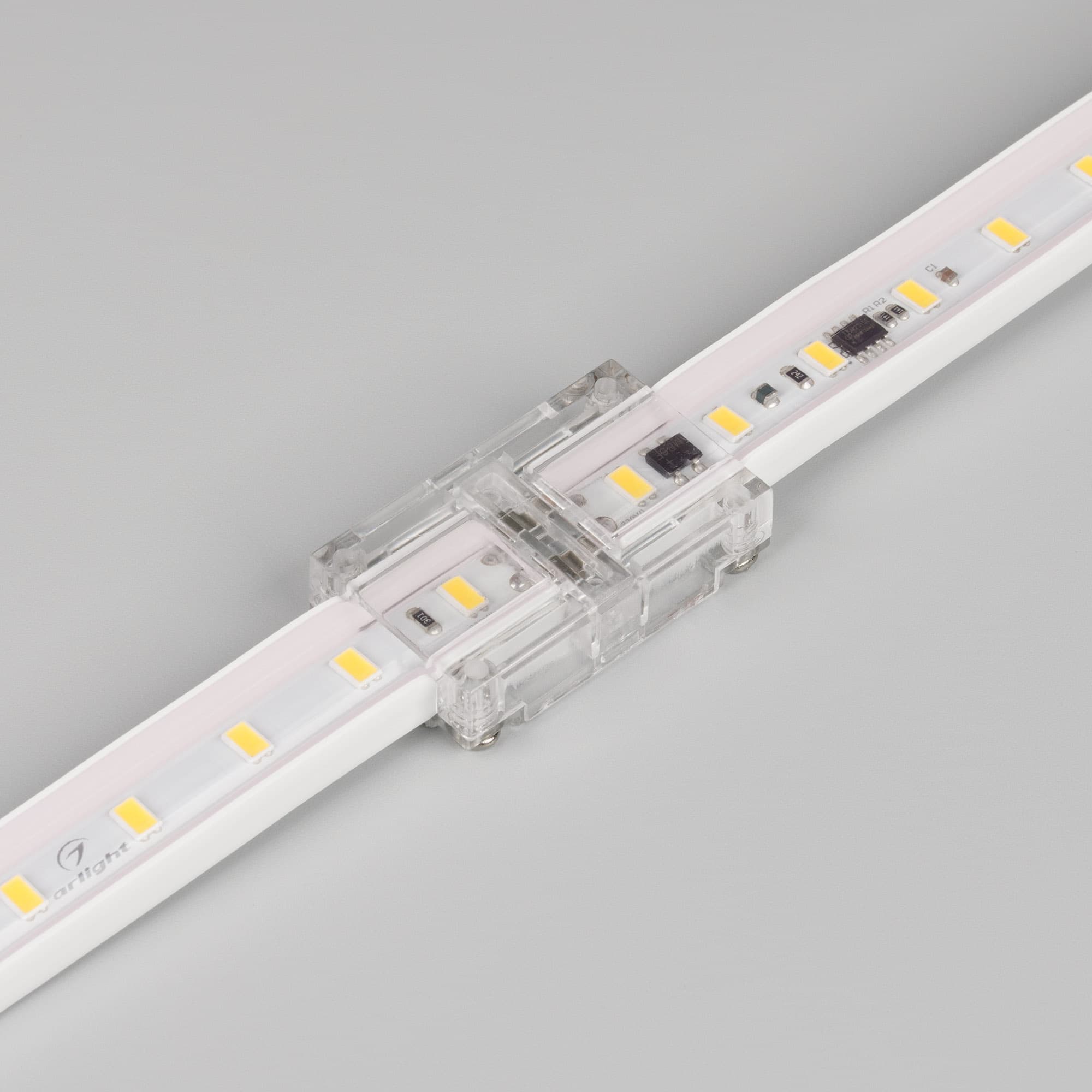 Коннектор прямой для ленты ARL-50000PV (15.5x6mm) прозрачный (Arlight, Пластик) 027067 — фото 3