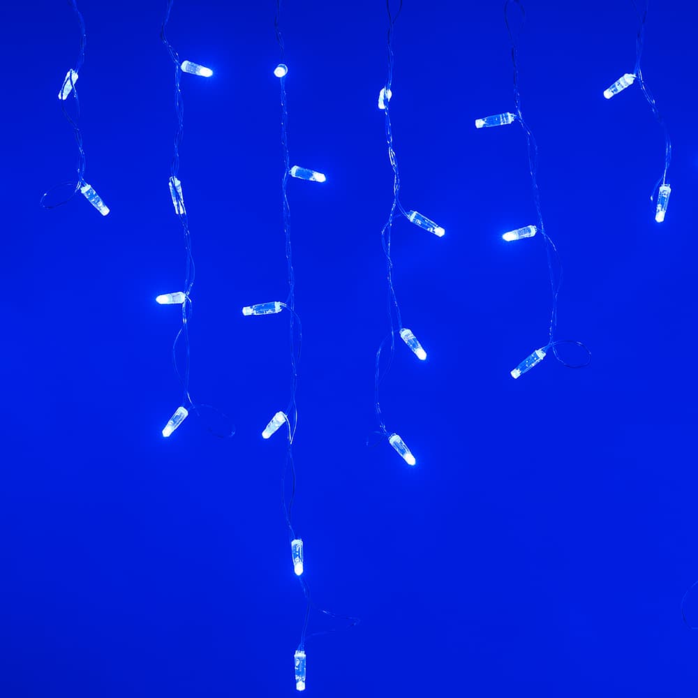 Arlight Светодиодная гирлянда ARD-EDGE-CLASSIC-2400x600-CLEAR-88LED-STD BLUE (230V, 6W) (Ardecoled, IP65) 026006
