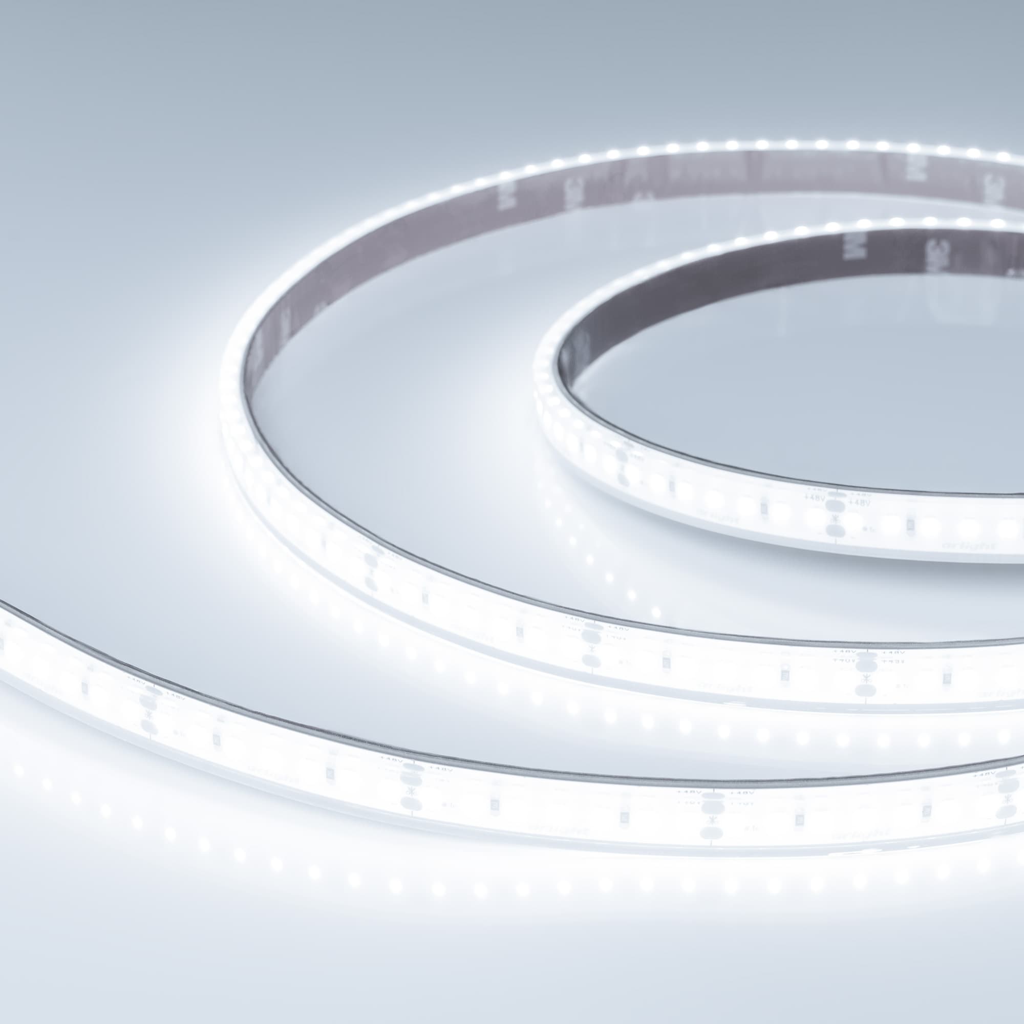 Светодиодная лента герметичная RTW-PFS-A140-12mm 48V White6000 (12 W/m, IP68, 20m) (Arlight, -) 057298 — фото 1