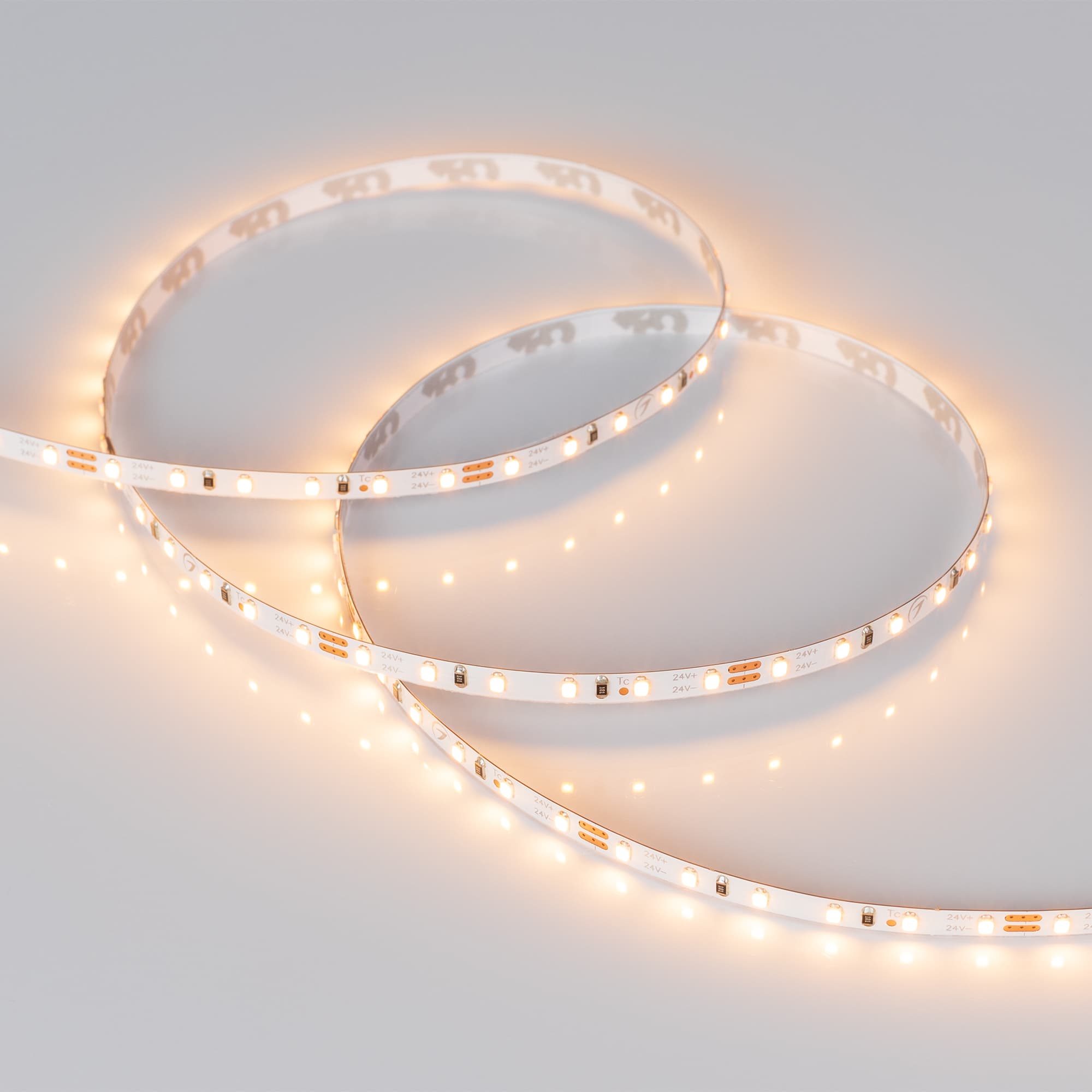 Светодиодная лента MICROLED-5000 24V Warm2700 4mm (2216, 120 LED/m, LUX) (Arlight, 9.6 Вт/м, IP20) 024415 — фото 2