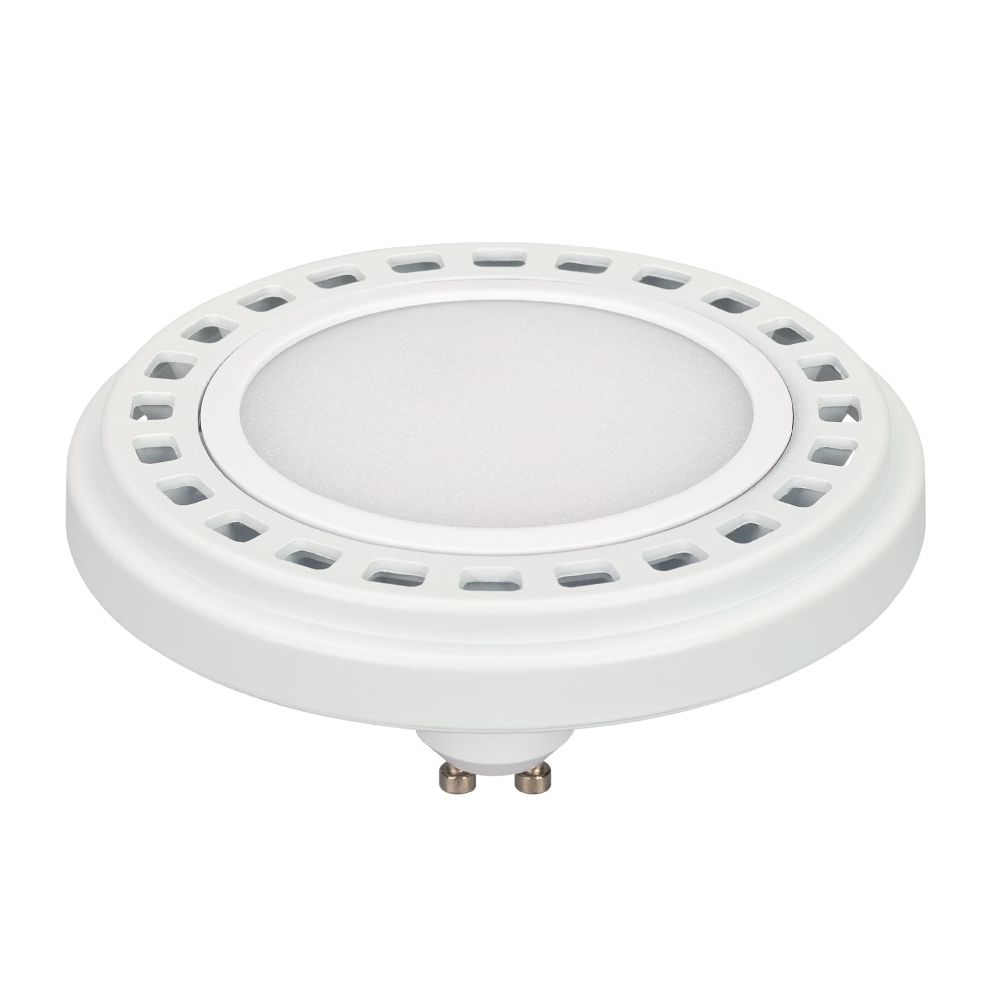Лампа AR111-UNIT-GU10-15W-DIM Warm3000 (WH, 120 deg, 230V) (Arlight, Металл) 026890