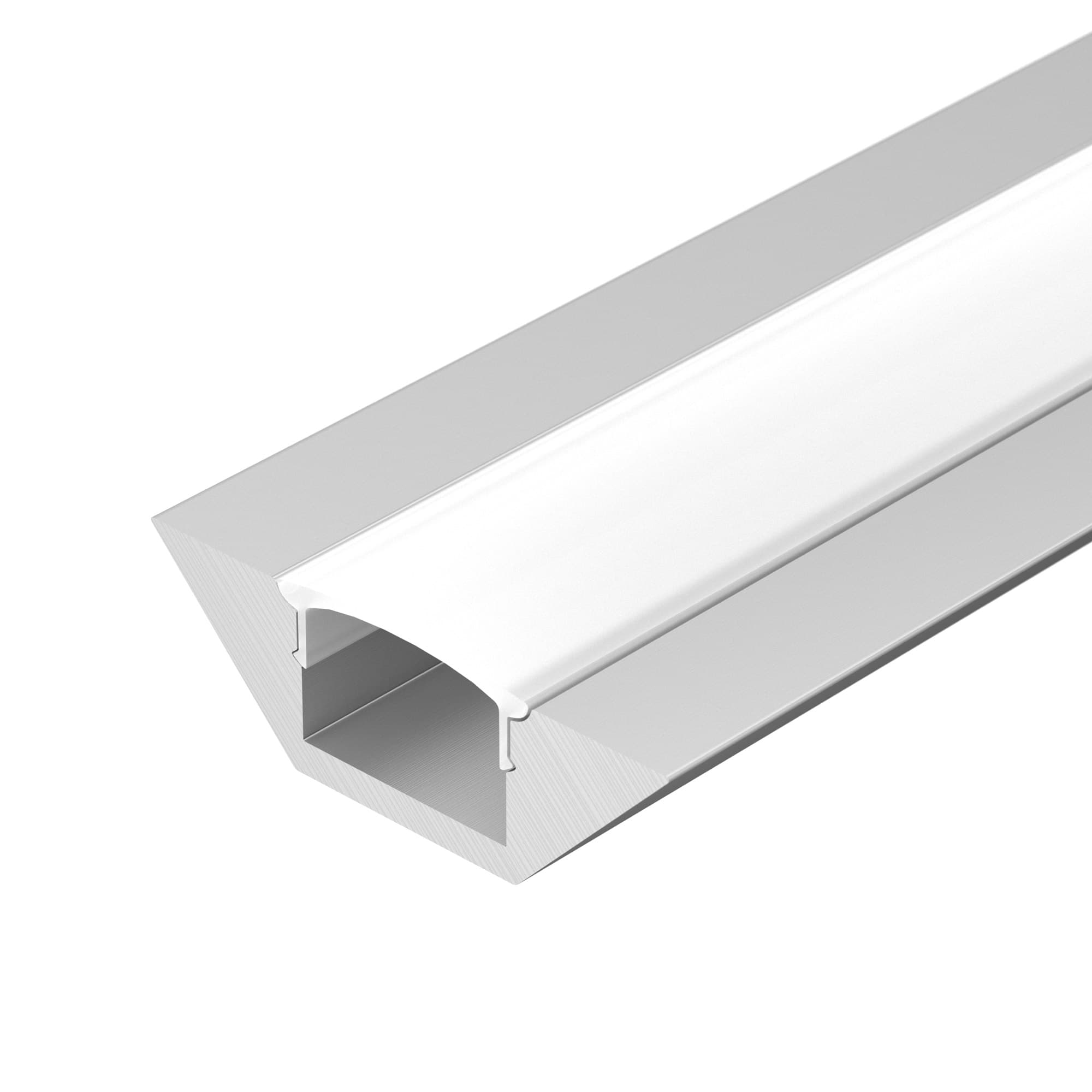 Профиль с экраном ALU-CORNER-2000 ANOD+FROST (Arlight, Алюминий) 014900 Arlight — фото 1