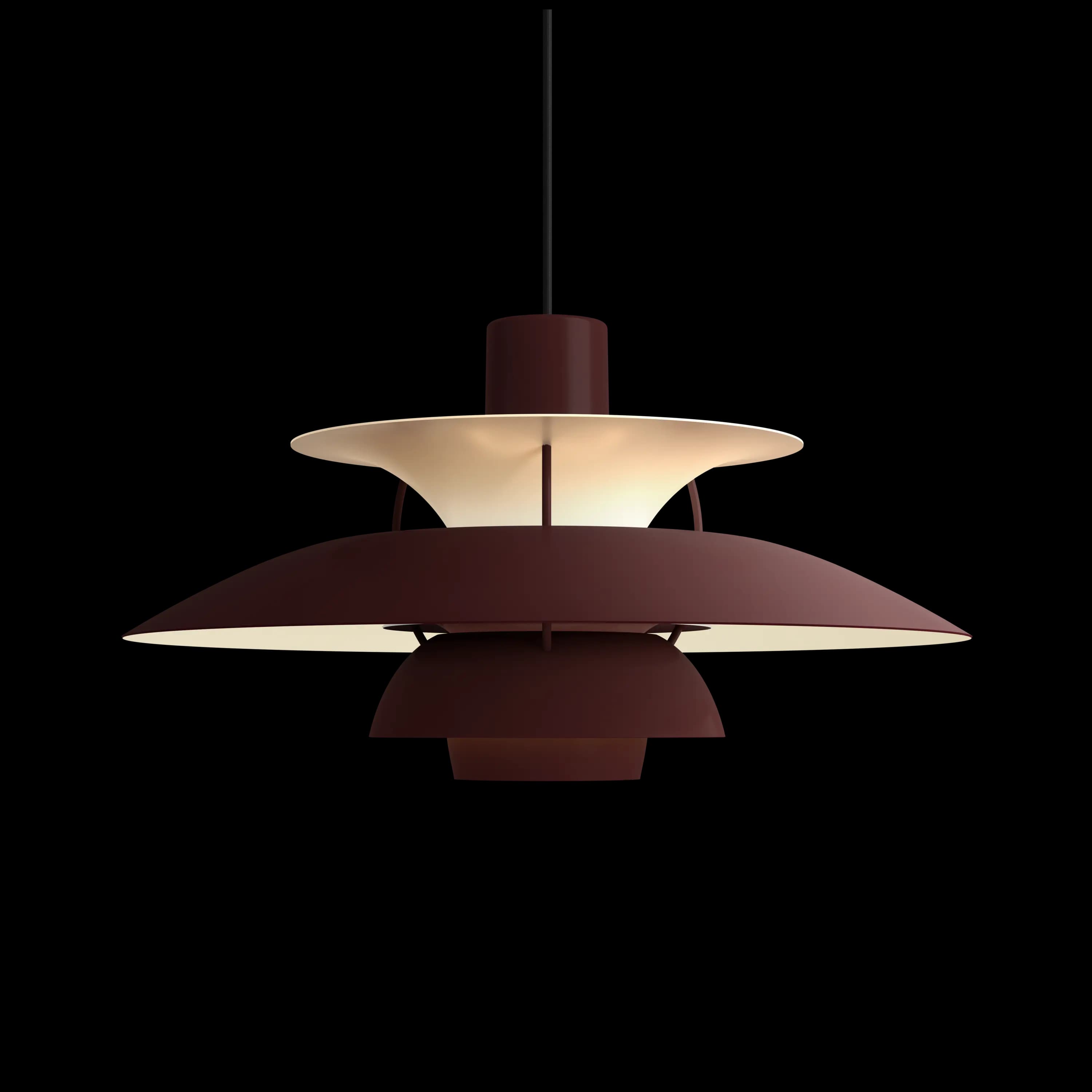 Louis Poulsen PH 5 Monochrome burgundy Louis Poulsen — фото 1