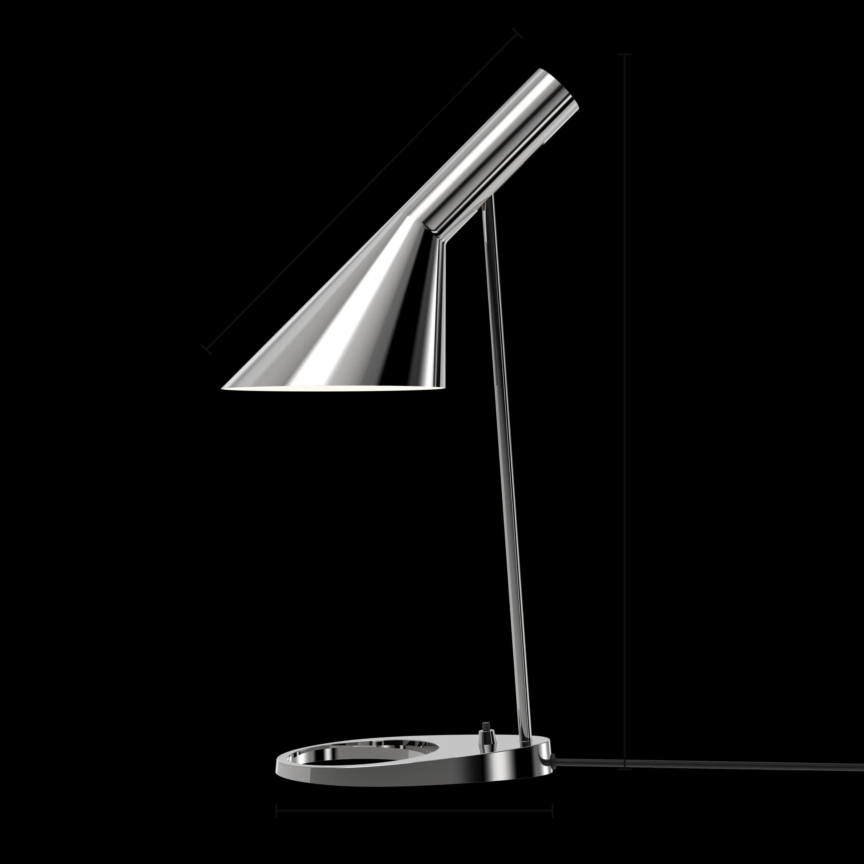 Louis Poulsen AJ Table Lamp Stainless steel polished — фото 6