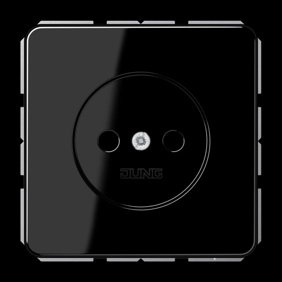 Jung Розетка 2-полюсная без заземляющего контакта, CD1510NSW CD1510NSW